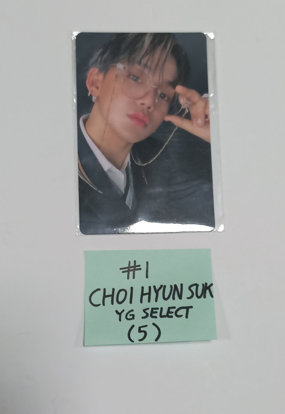 Treasure "REBOOT" - YG Select Pre-Order Benefit Photocard - HALLYUSUPERSTORE