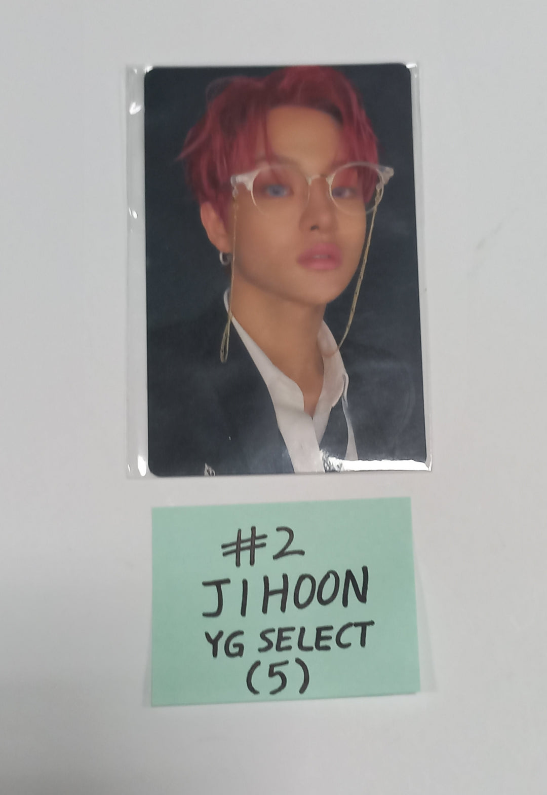 Treasure "REBOOT" - YG Select Pre-Order Benefit Photocard - HALLYUSUPERSTORE