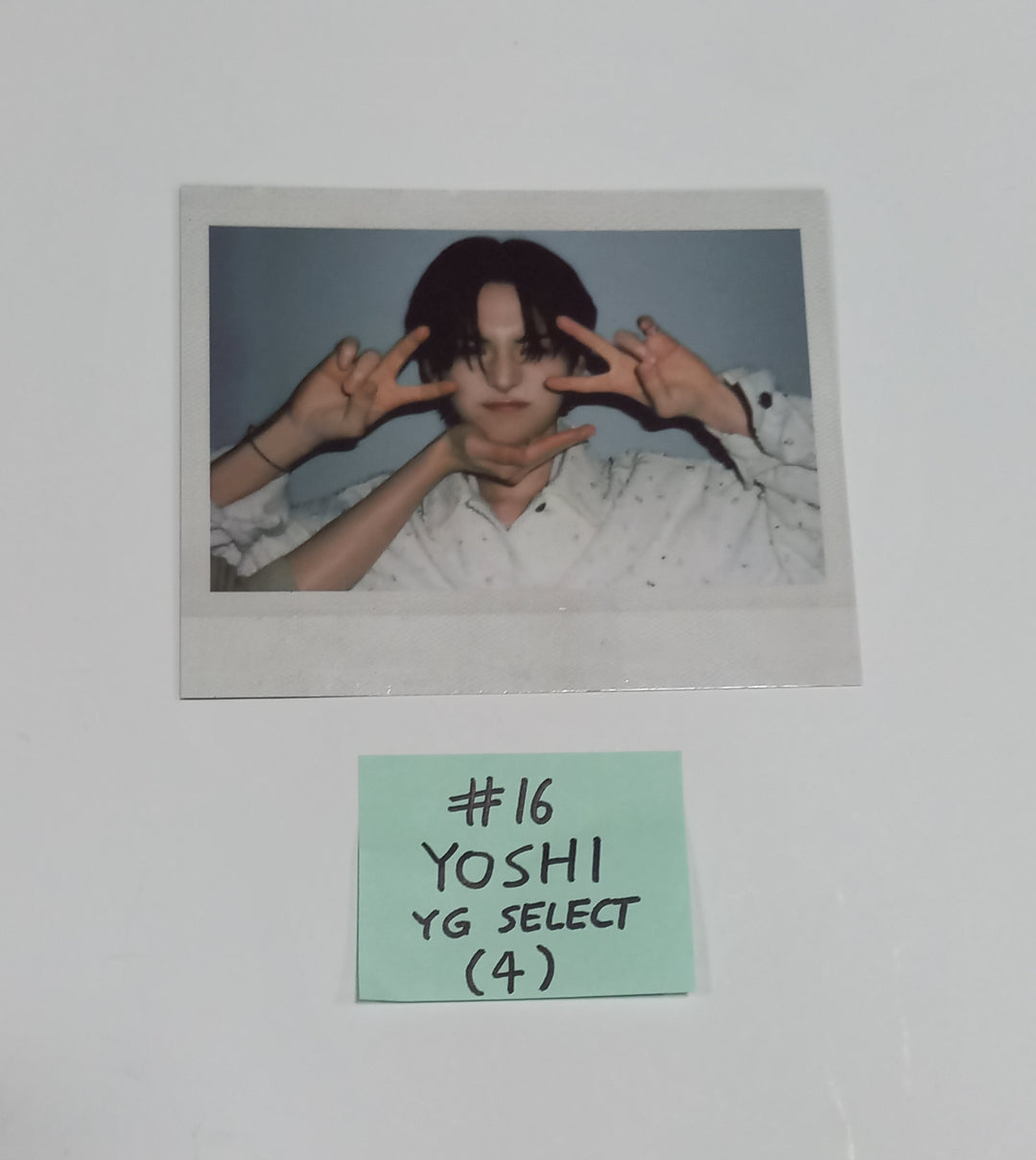Treasure "REBOOT" - YG Select Pre-Order Benefit Photocard - HALLYUSUPERSTORE