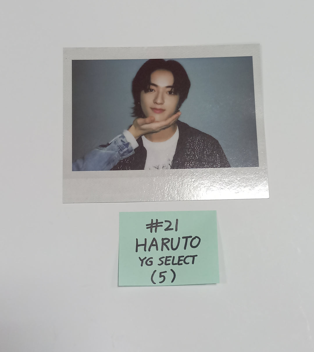 Treasure "REBOOT" - YG Select Pre-Order Benefit Photocard - HALLYUSUPERSTORE