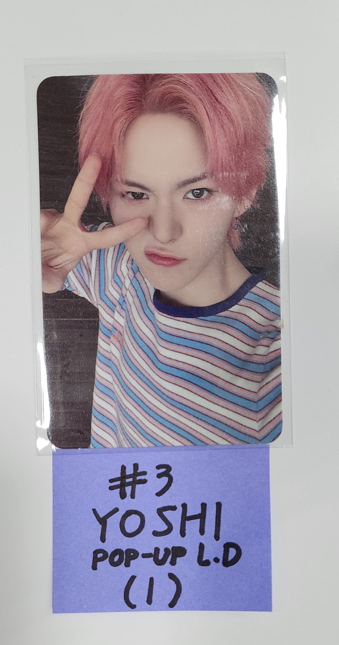 Treasure 2nd Full "REBOOT" - YG Official Pop-Up Store Lucky Draw Event Photocard - HALLYUSUPERSTORE