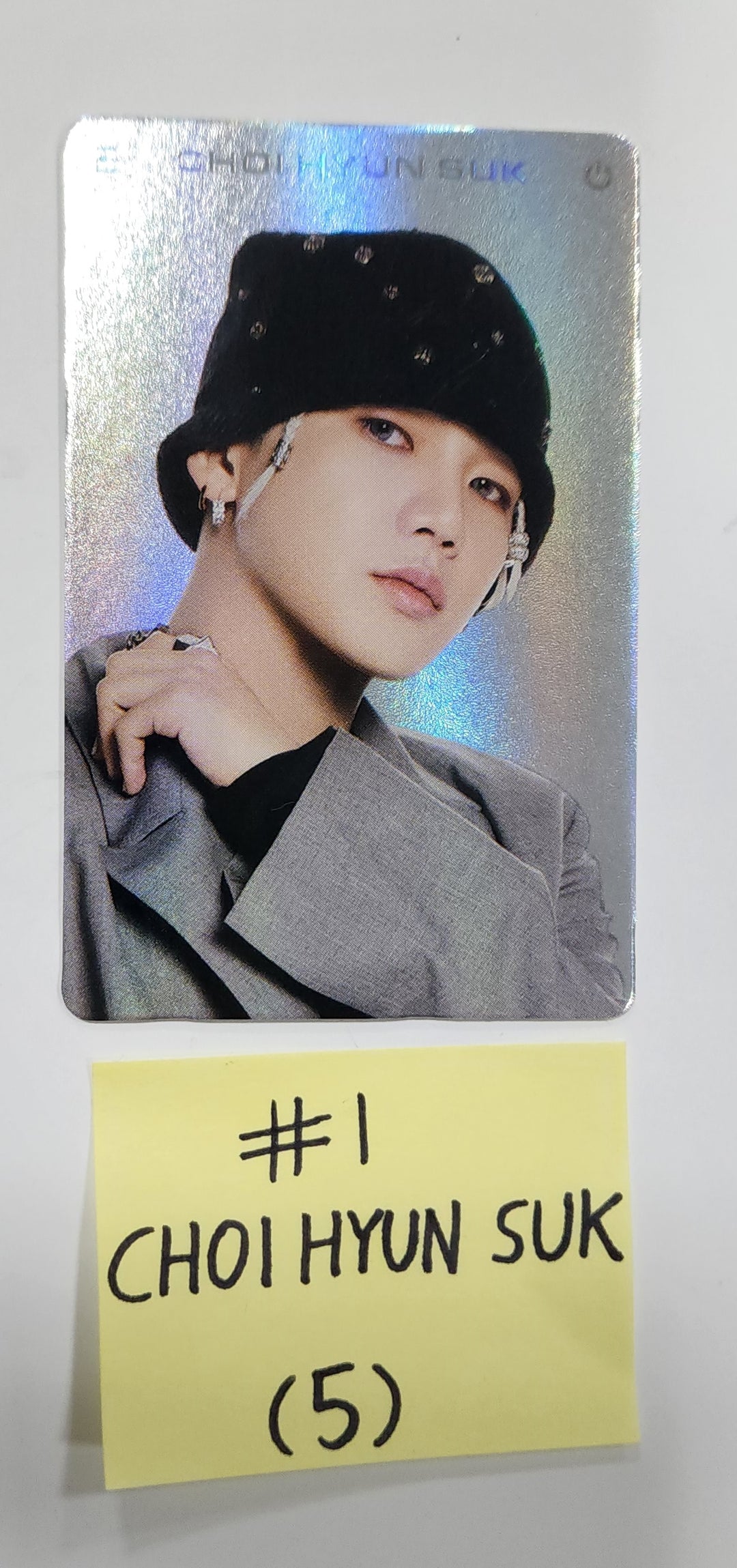 Treasure 2nd Full "REBOOT" Pop-Up Store - Official Trading Card (1) - HALLYUSUPERSTORE