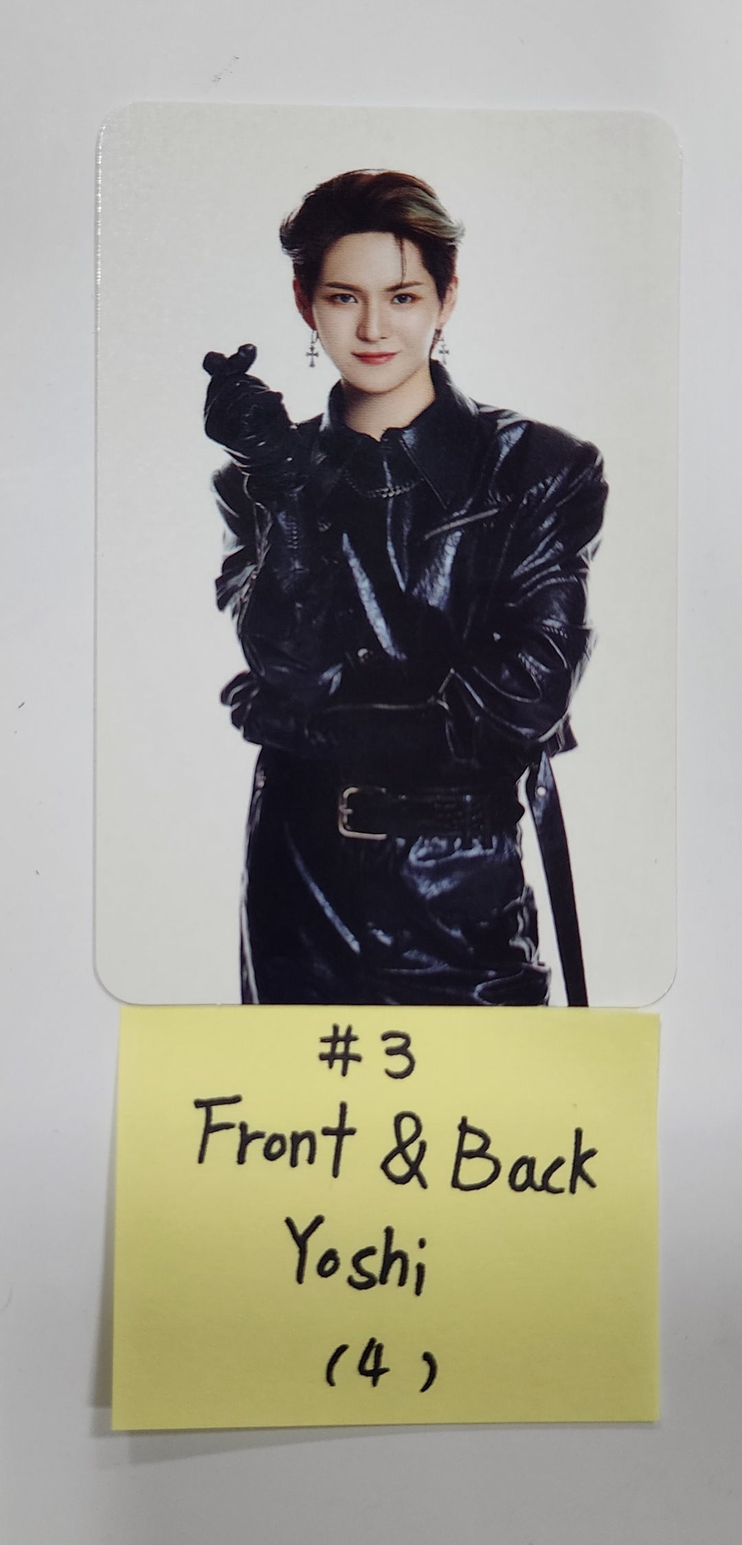 Treasure 2nd Full "REBOOT" - Official Photocard (YG Tag Album) [Front &amp; Back Photocard + Group Photocard] - HALLYUSUPERSTORE