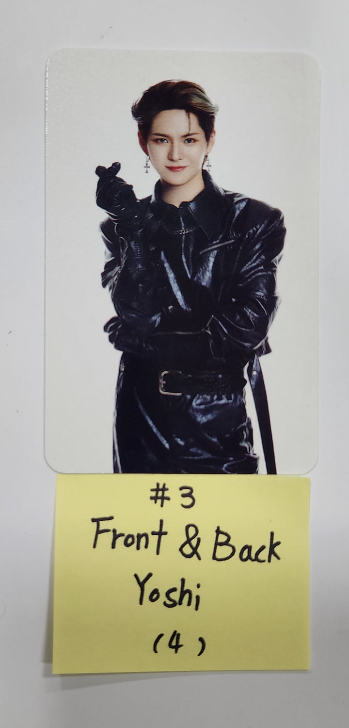 Treasure 2nd Full "REBOOT" - Official Photocard (YG Tag Album) [Front &amp; Back Photocard + Group Photocard] - HALLYUSUPERSTORE