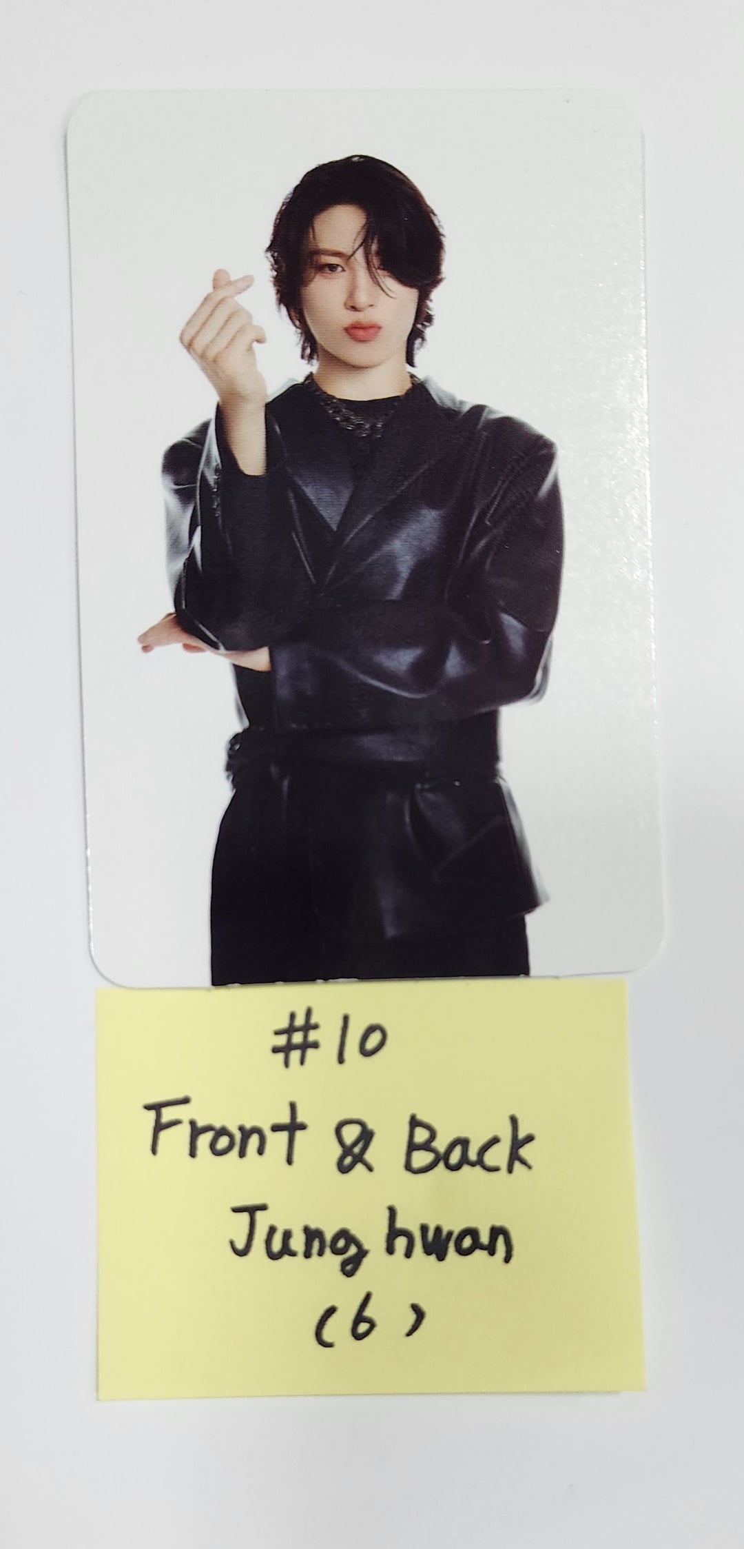 Treasure 2nd Full "REBOOT" - Official Photocard (YG Tag Album) [Front &amp; Back Photocard + Group Photocard] - HALLYUSUPERSTORE