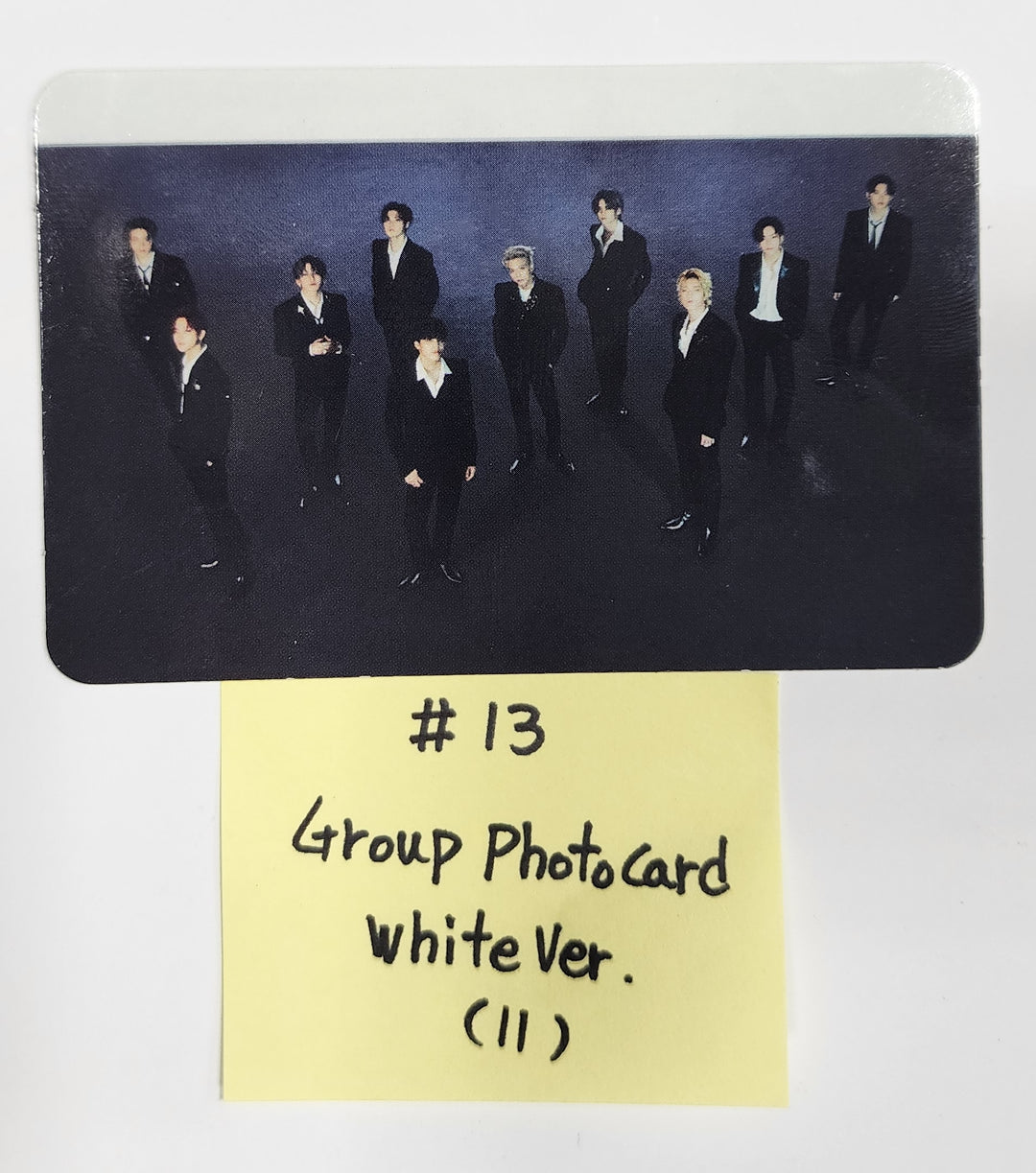 Treasure 2nd Full "REBOOT" - Official Photocard (YG Tag Album) [Front &amp; Back Photocard + Group Photocard] - HALLYUSUPERSTORE