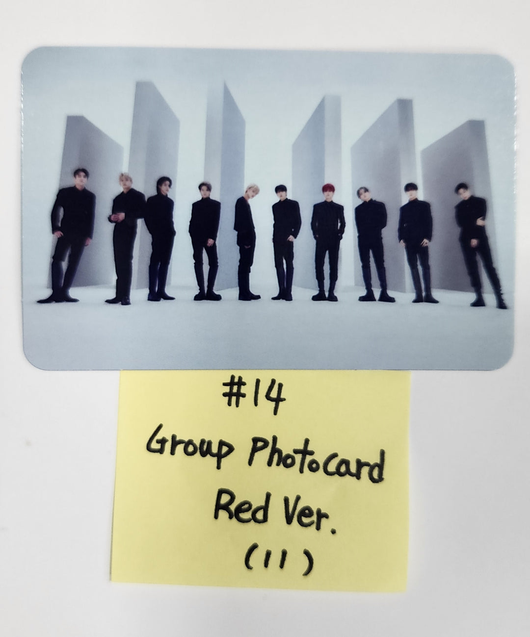 Treasure 2nd Full "REBOOT" - Official Photocard (YG Tag Album) [Front &amp; Back Photocard + Group Photocard] - HALLYUSUPERSTORE