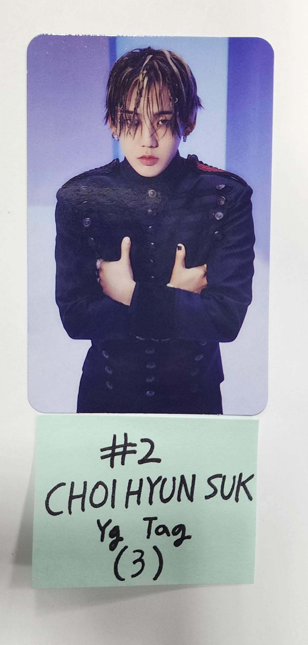 Treasure 2nd Full "REBOOT" - Official Photocard (YG Tag Album) [Onyx &amp; Gray Ver.] - HALLYUSUPERSTORE