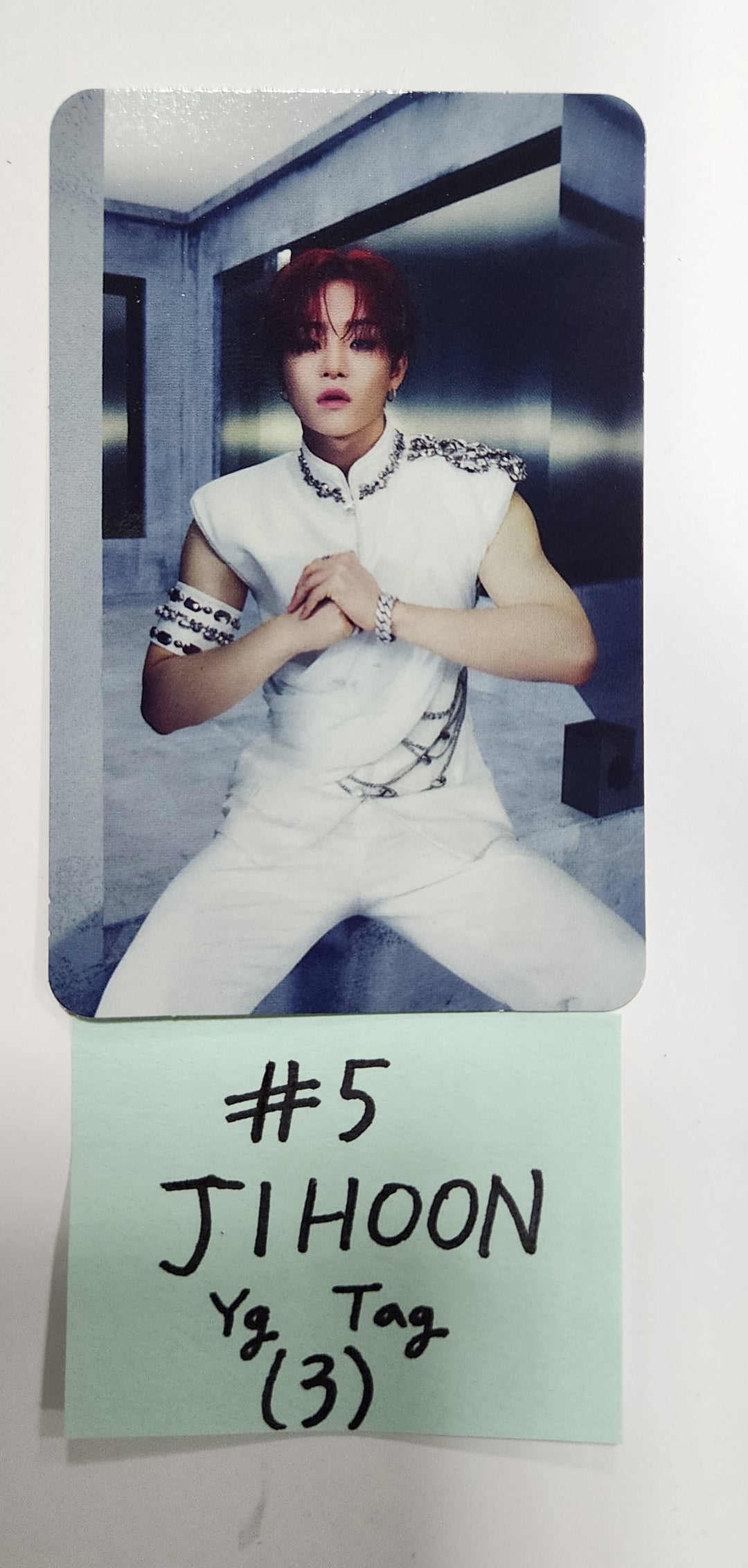 Treasure 2nd Full "REBOOT" - Official Photocard (YG Tag Album) [Onyx &amp; Gray Ver.] - HALLYUSUPERSTORE