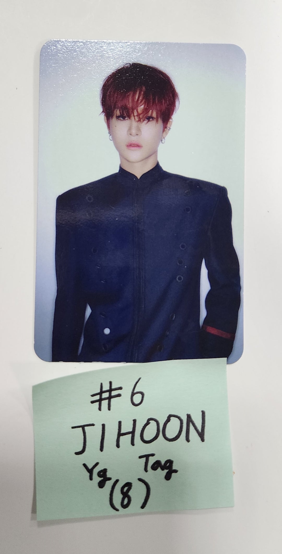 Treasure 2nd Full "REBOOT" - Official Photocard (YG Tag Album) [Onyx &amp; Gray Ver.] - HALLYUSUPERSTORE