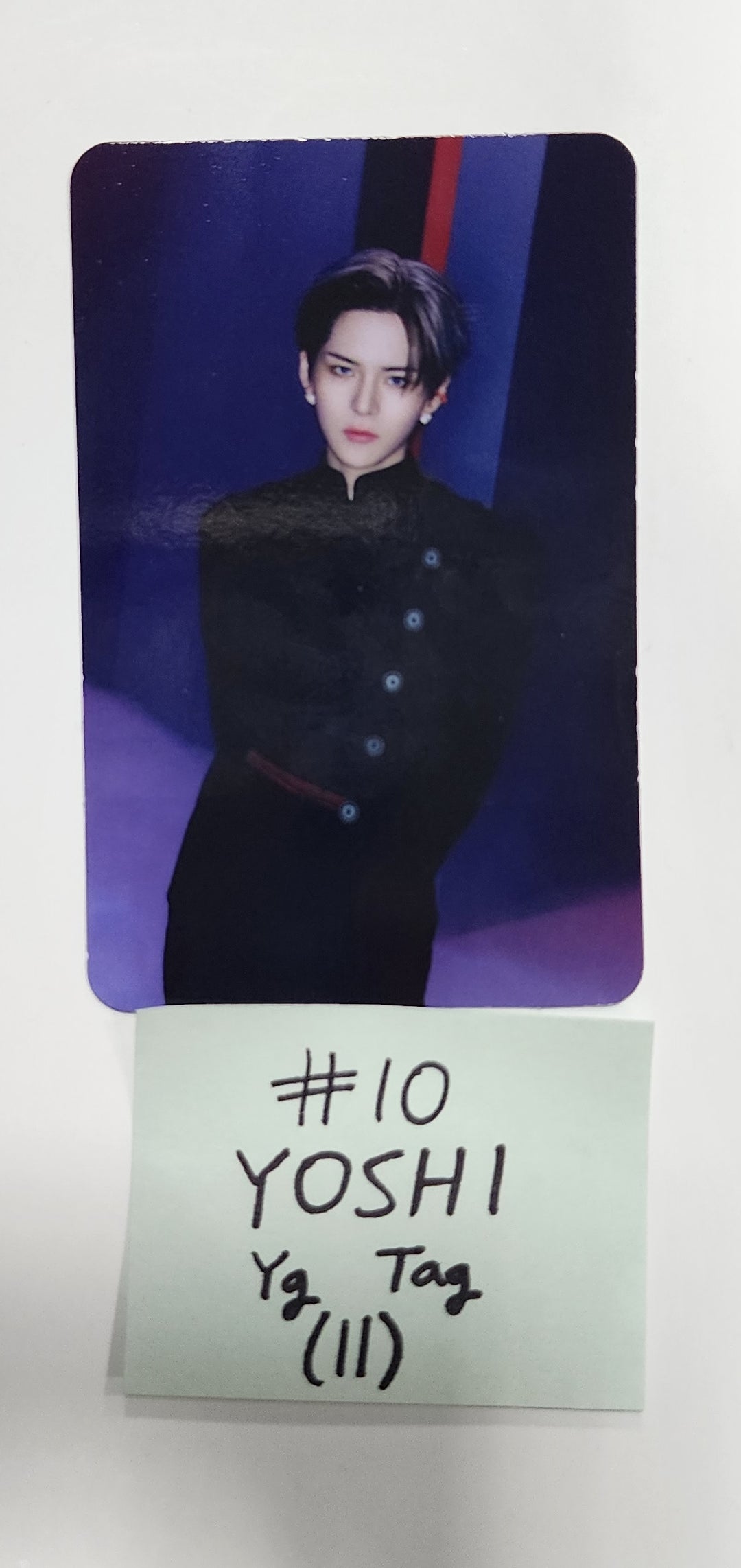 Treasure 2nd Full "REBOOT" - Official Photocard (YG Tag Album) [Onyx &amp; Gray Ver.] - HALLYUSUPERSTORE