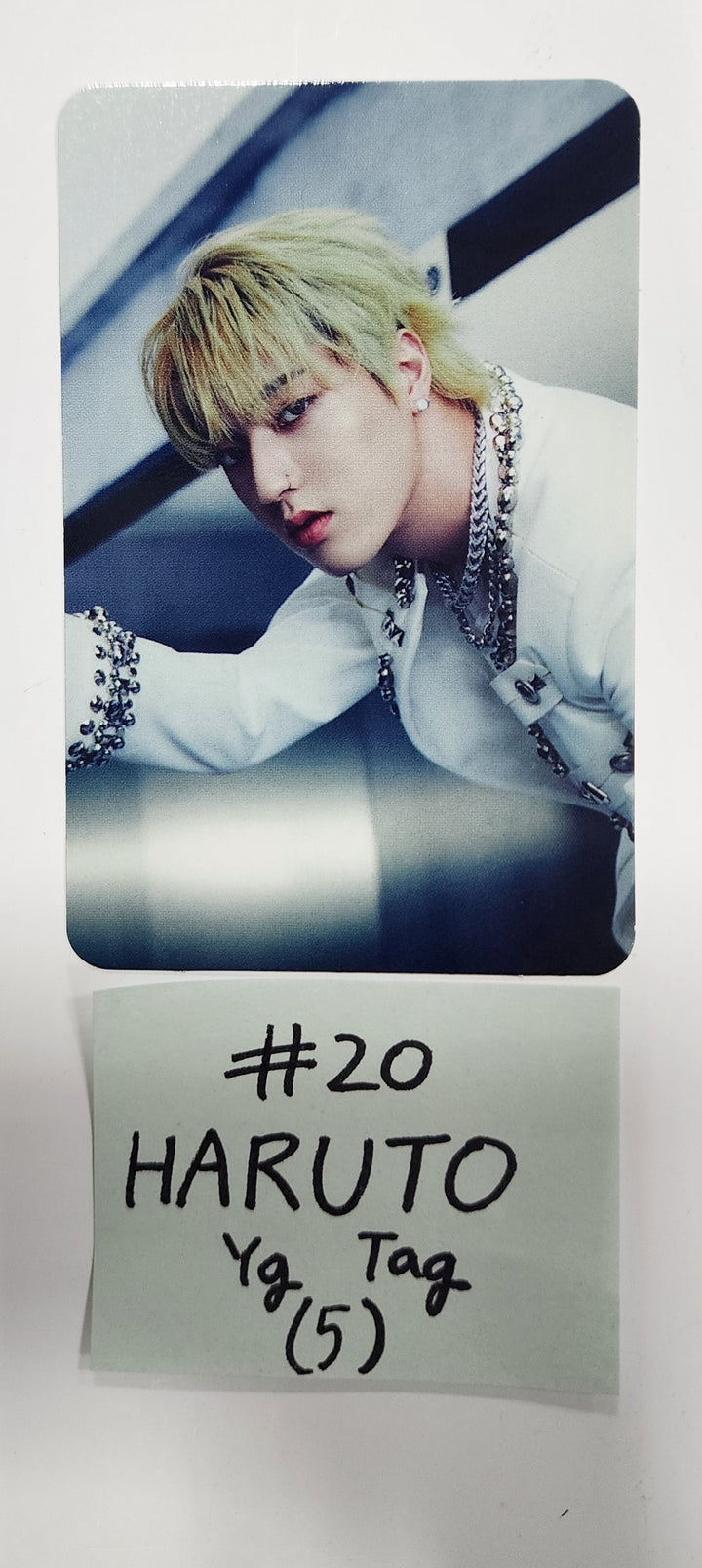 Treasure 2nd Full "REBOOT" - Official Photocard (YG Tag Album) [Onyx &amp; Gray Ver.] - HALLYUSUPERSTORE