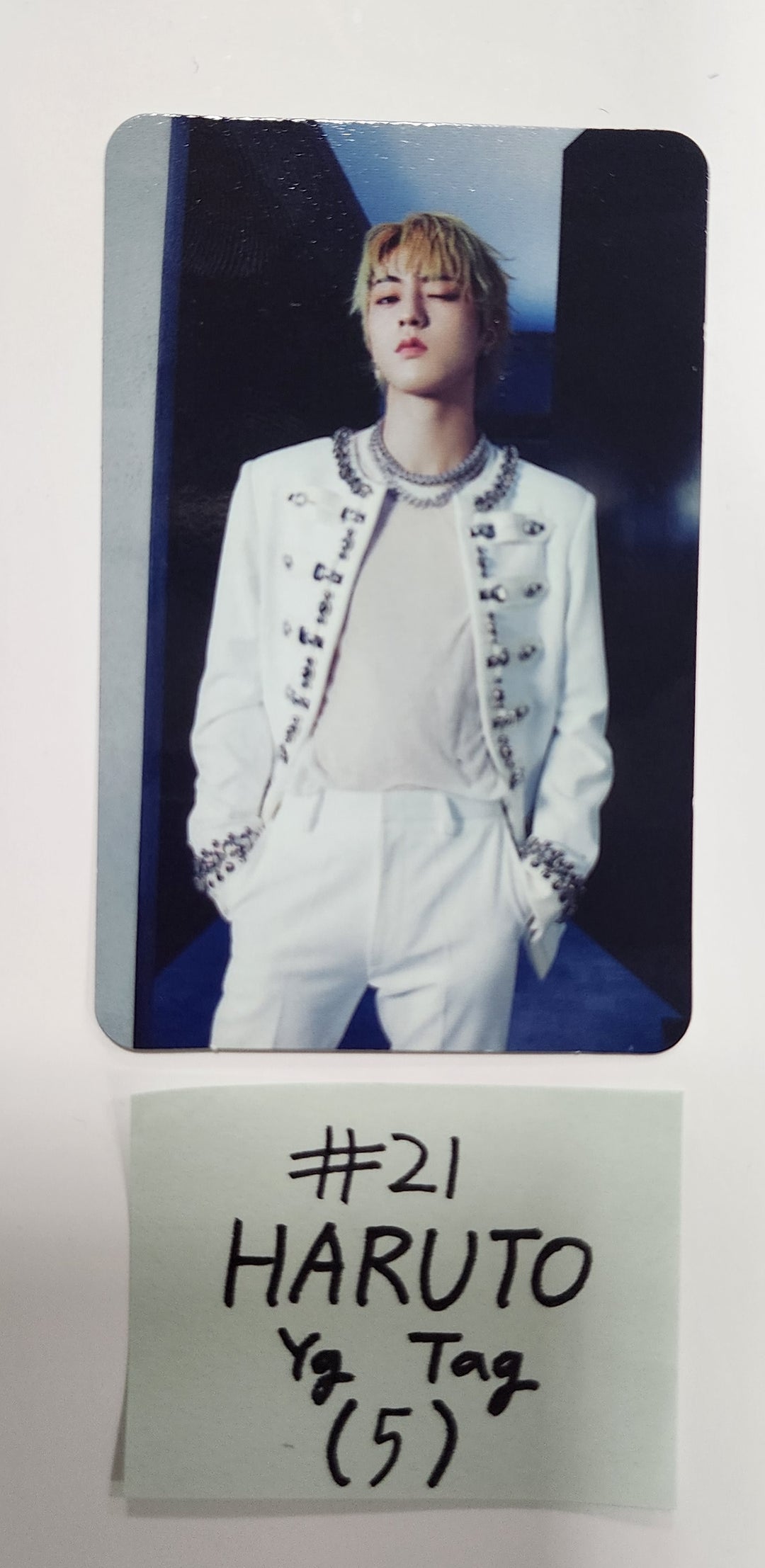 Treasure 2nd Full "REBOOT" - Official Photocard (YG Tag Album) [Onyx &amp; Gray Ver.] - HALLYUSUPERSTORE