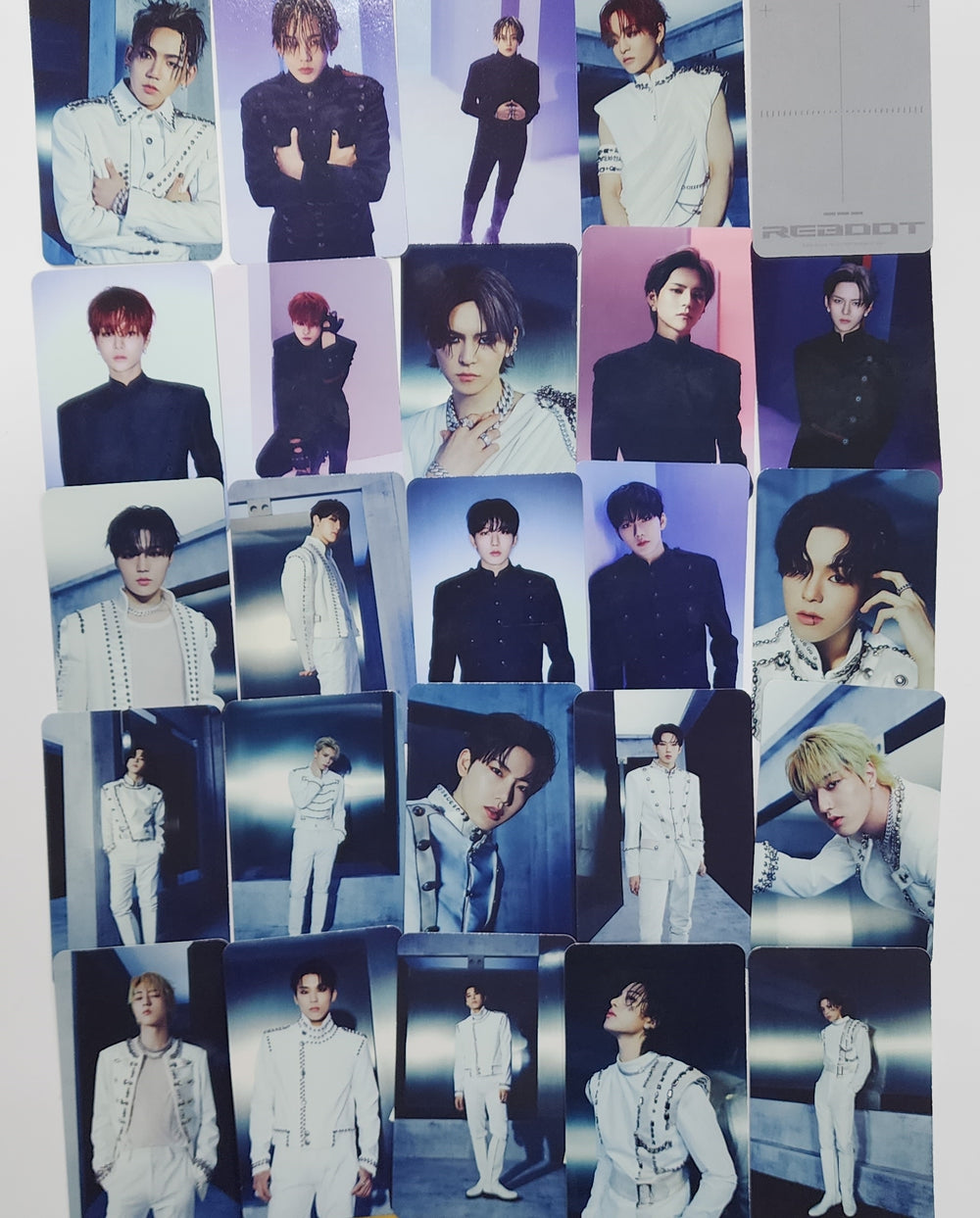 Treasure 2nd Full "REBOOT" - Official Photocard (YG Tag Album) [Onyx & Gray Ver.] - HALLYUSUPERSTORE