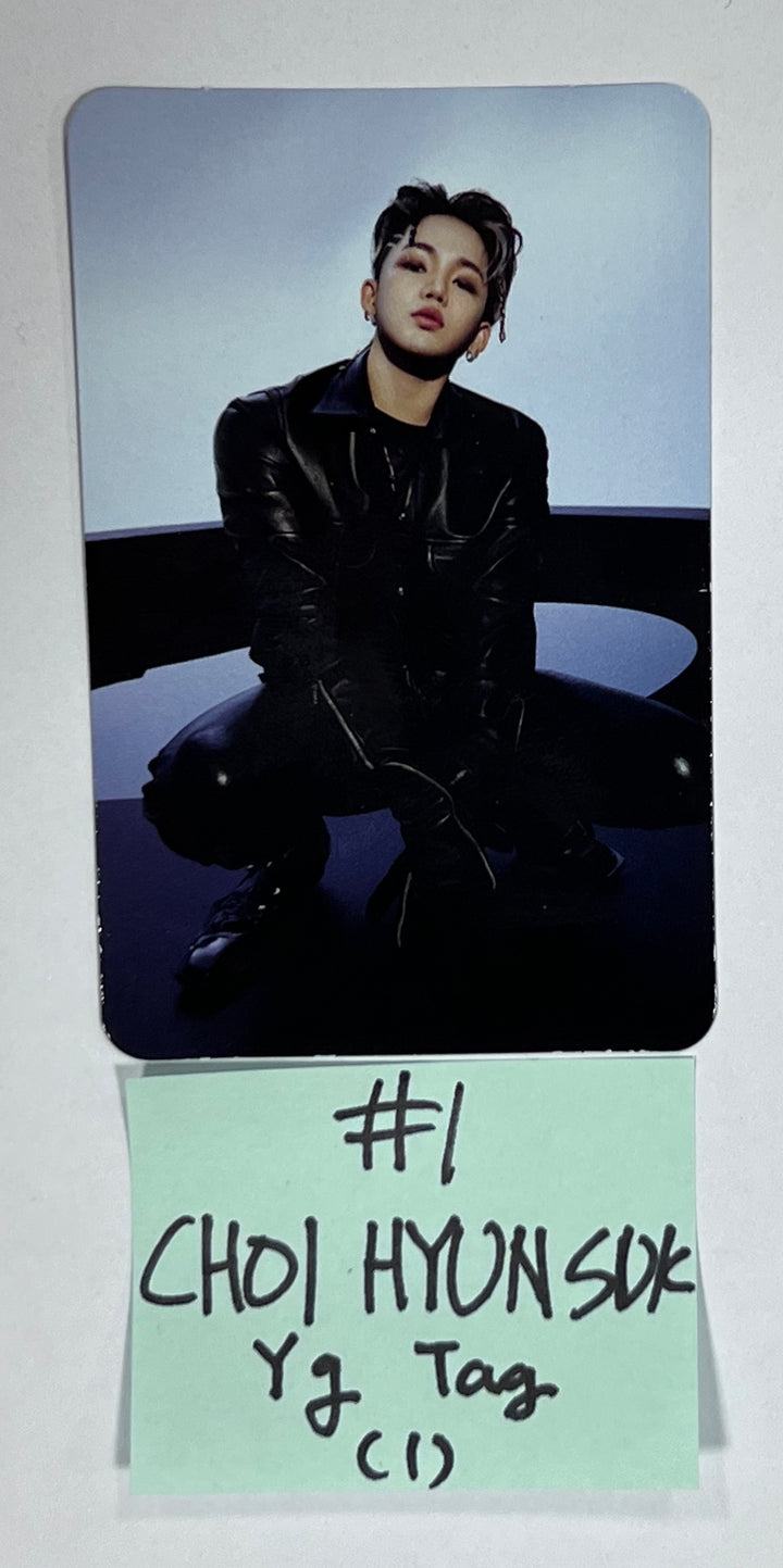 Treasure 2nd Full "REBOOT" - Official Photocard (YG Tag Album) [White &amp; Red Ver.] - HALLYUSUPERSTORE