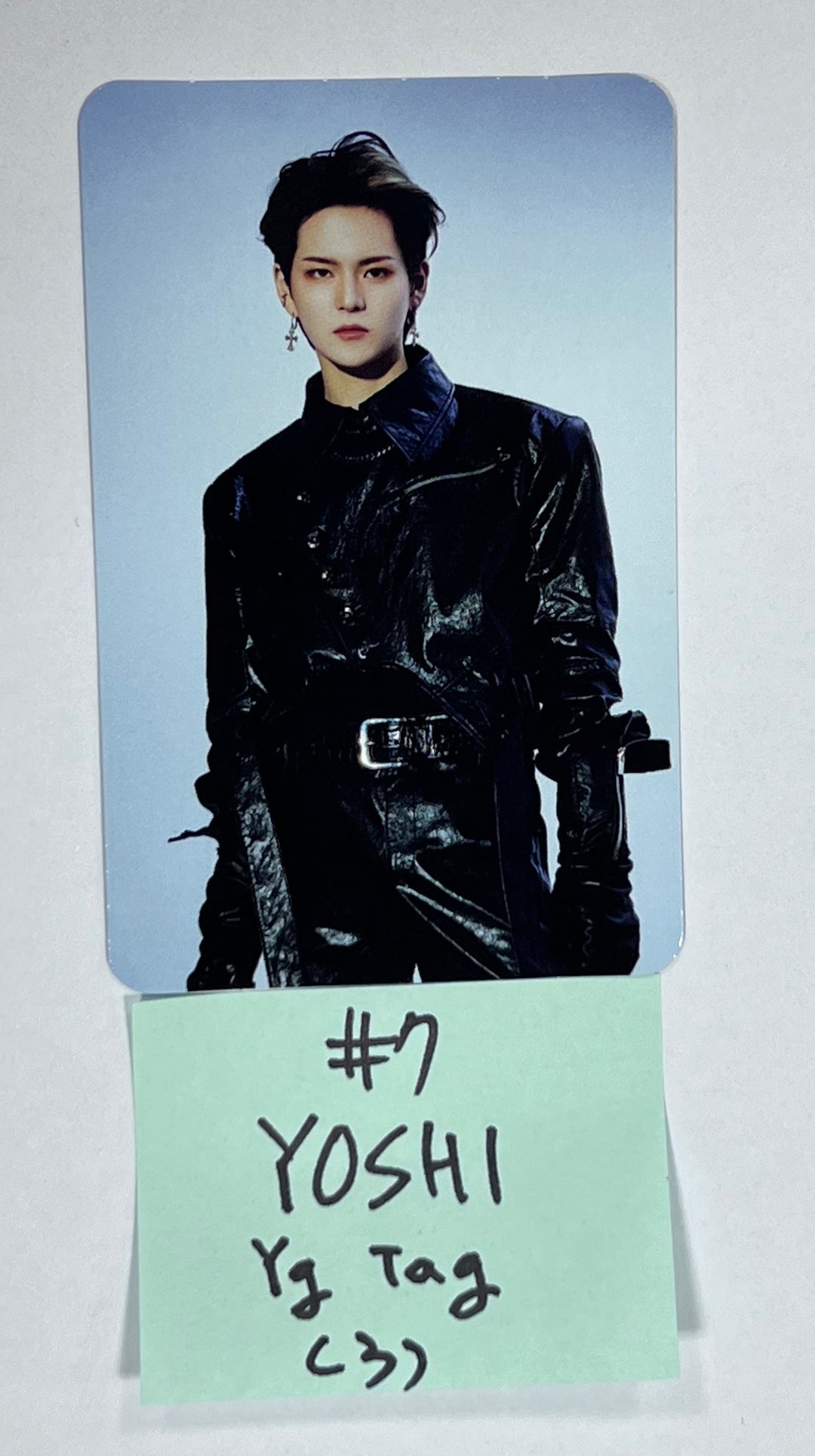 Treasure 2nd Full "REBOOT" - Official Photocard (YG Tag Album) [White &amp; Red Ver.] - HALLYUSUPERSTORE