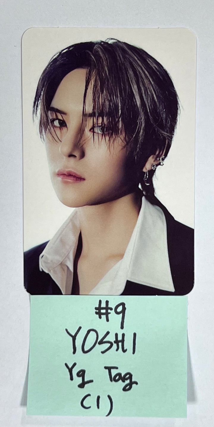 Treasure 2nd Full "REBOOT" - Official Photocard (YG Tag Album) [White &amp; Red Ver.] - HALLYUSUPERSTORE