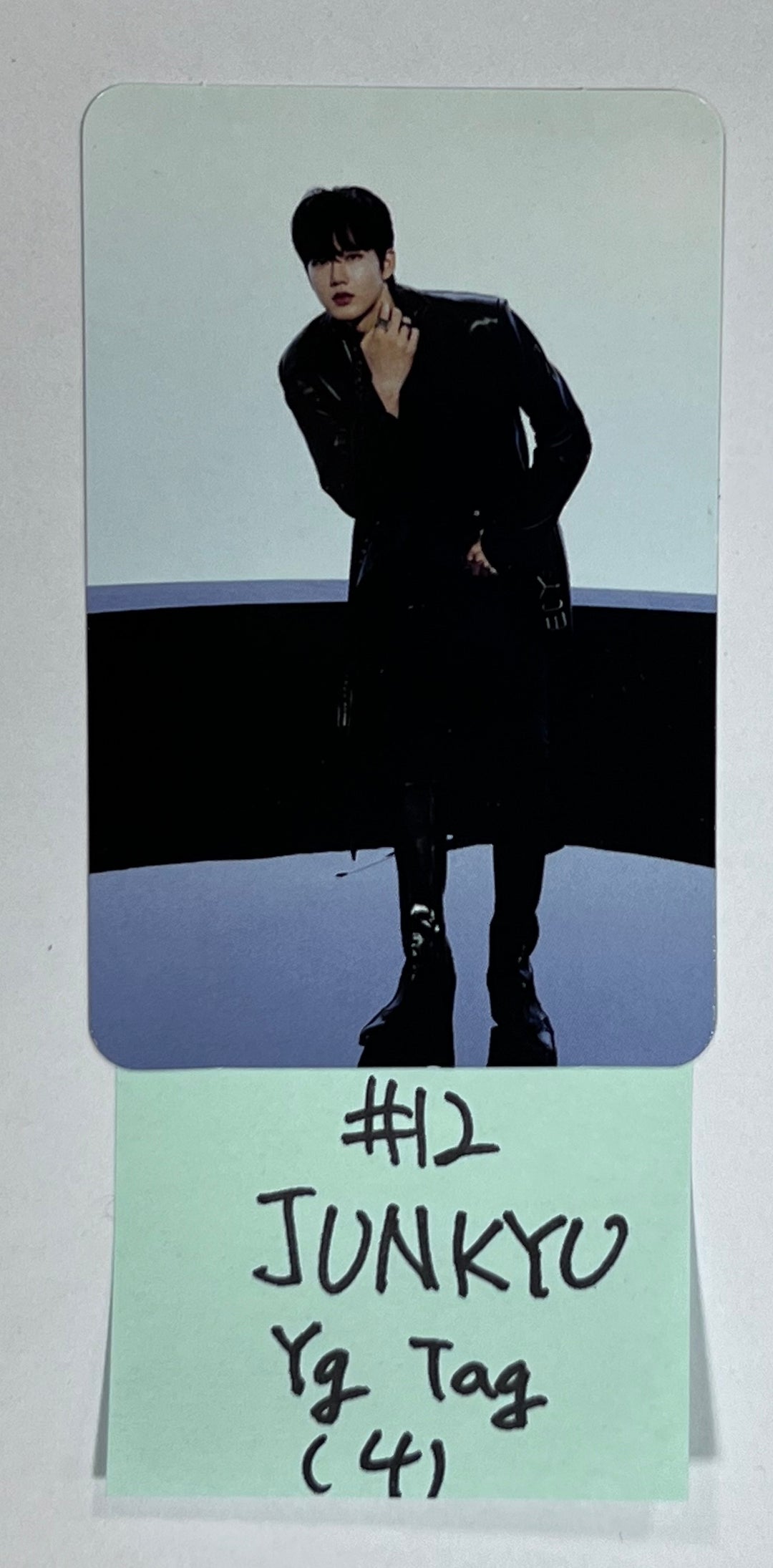 Treasure 2nd Full "REBOOT" - Official Photocard (YG Tag Album) [White &amp; Red Ver.] - HALLYUSUPERSTORE