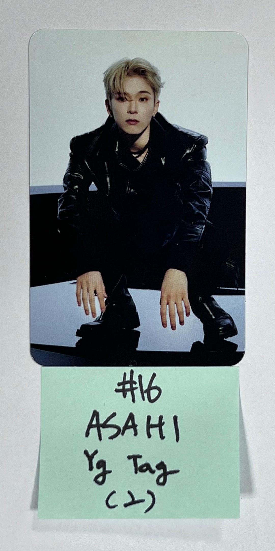 Treasure 2nd Full "REBOOT" - Official Photocard (YG Tag Album) [White &amp; Red Ver.] - HALLYUSUPERSTORE