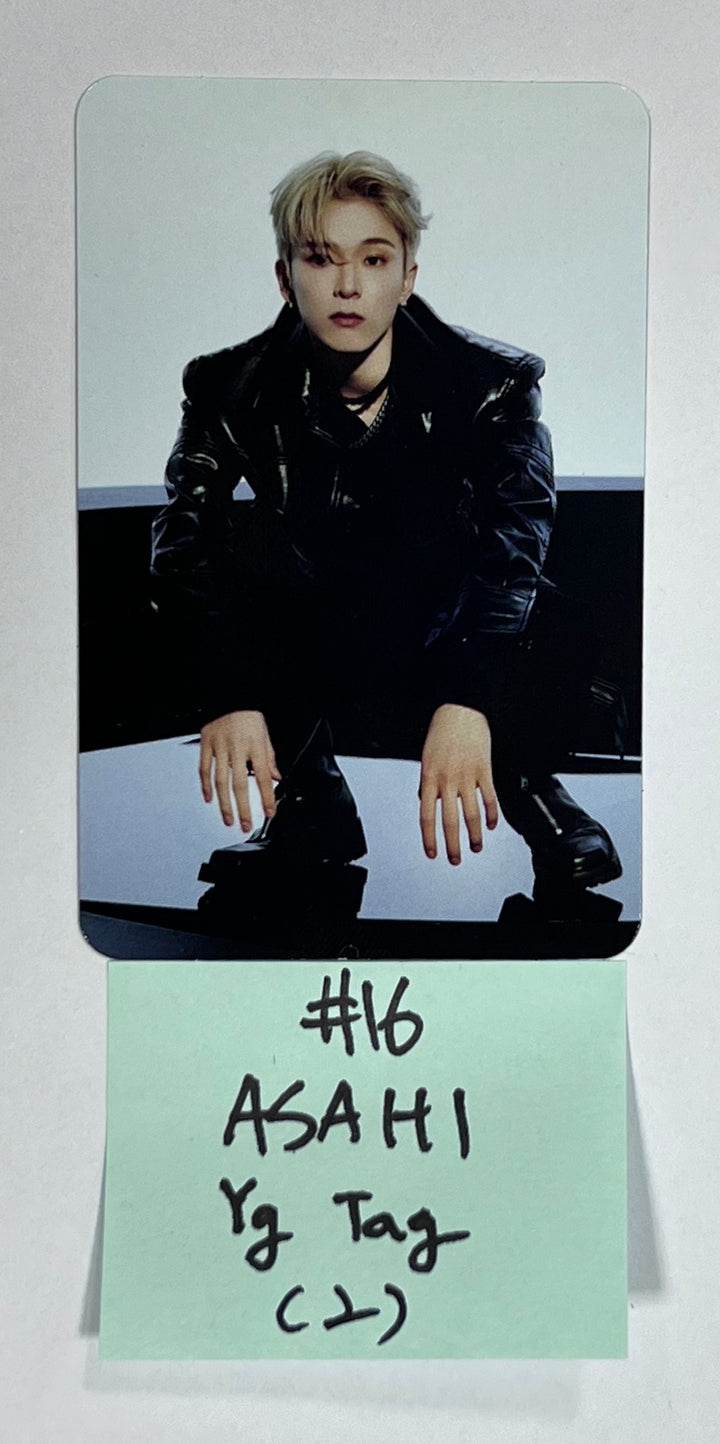 Treasure 2nd Full "REBOOT" - Official Photocard (YG Tag Album) [White &amp; Red Ver.] - HALLYUSUPERSTORE