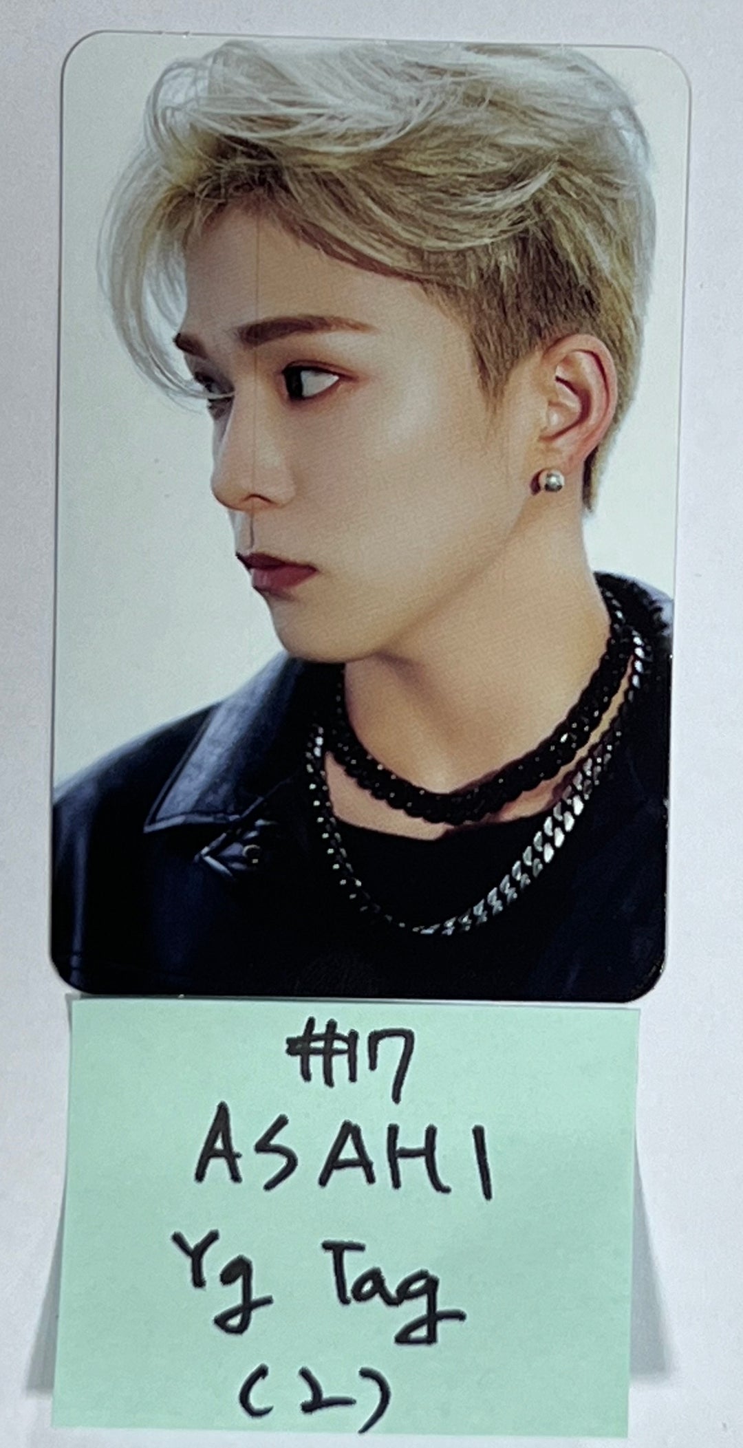 Treasure 2nd Full "REBOOT" - Official Photocard (YG Tag Album) [White &amp; Red Ver.] - HALLYUSUPERSTORE