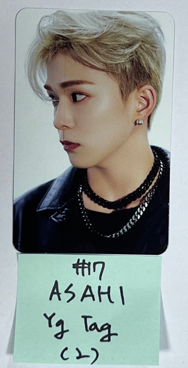 Treasure 2nd Full "REBOOT" - Official Photocard (YG Tag Album) [White &amp; Red Ver.] - HALLYUSUPERSTORE