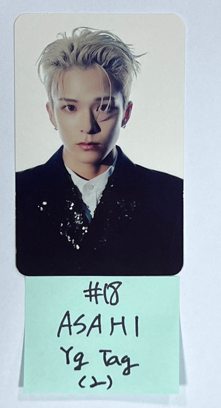 Treasure 2nd Full "REBOOT" - Official Photocard (YG Tag Album) [White &amp; Red Ver.] - HALLYUSUPERSTORE