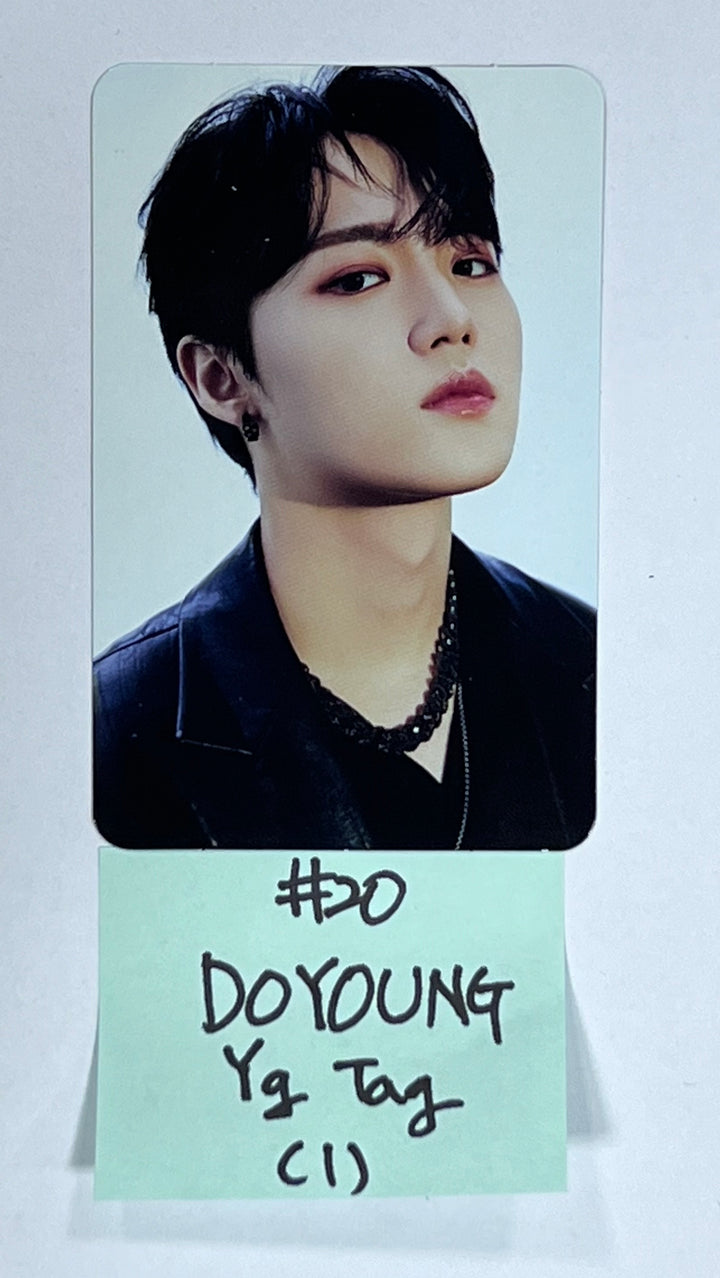 Treasure 2nd Full "REBOOT" - Official Photocard (YG Tag Album) [White &amp; Red Ver.] - HALLYUSUPERSTORE