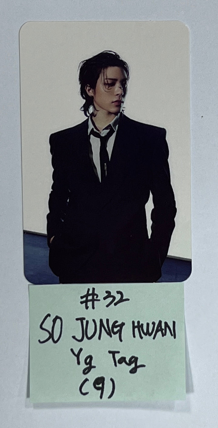 Treasure 2nd Full "REBOOT" - Official Photocard (YG Tag Album) [White &amp; Red Ver.] - HALLYUSUPERSTORE