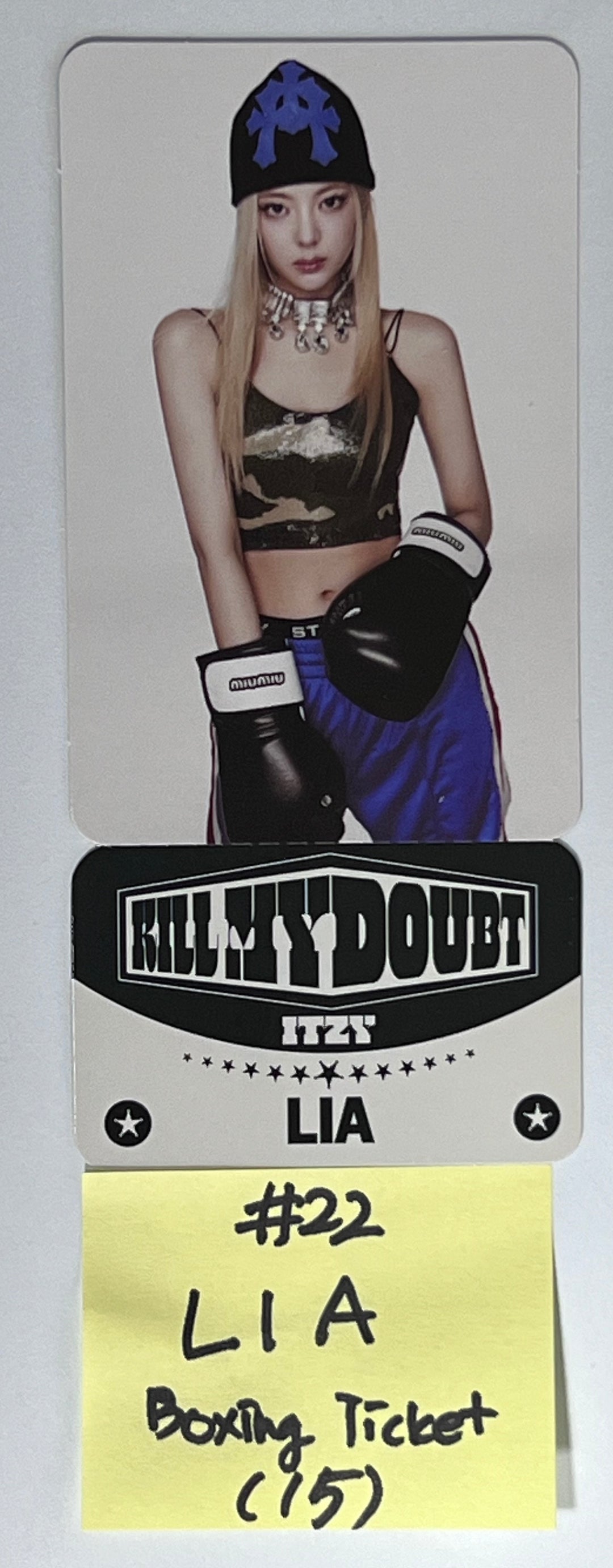 ITZY "KILL MY DOUBT" - Official Photocard &amp; Ticket [Restocked 8/4] - HALLYUSUPERSTORE