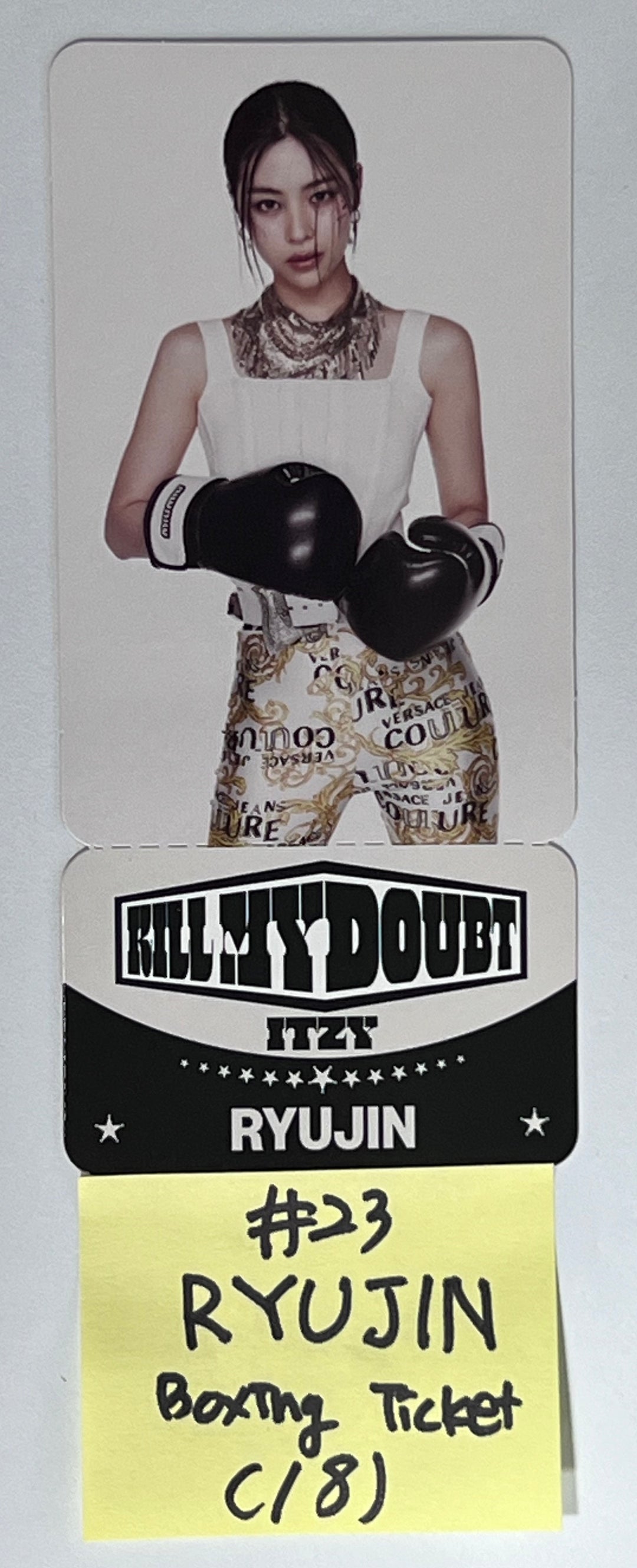 ITZY "KILL MY DOUBT" - Official Photocard &amp; Ticket [Restocked 8/4] - HALLYUSUPERSTORE