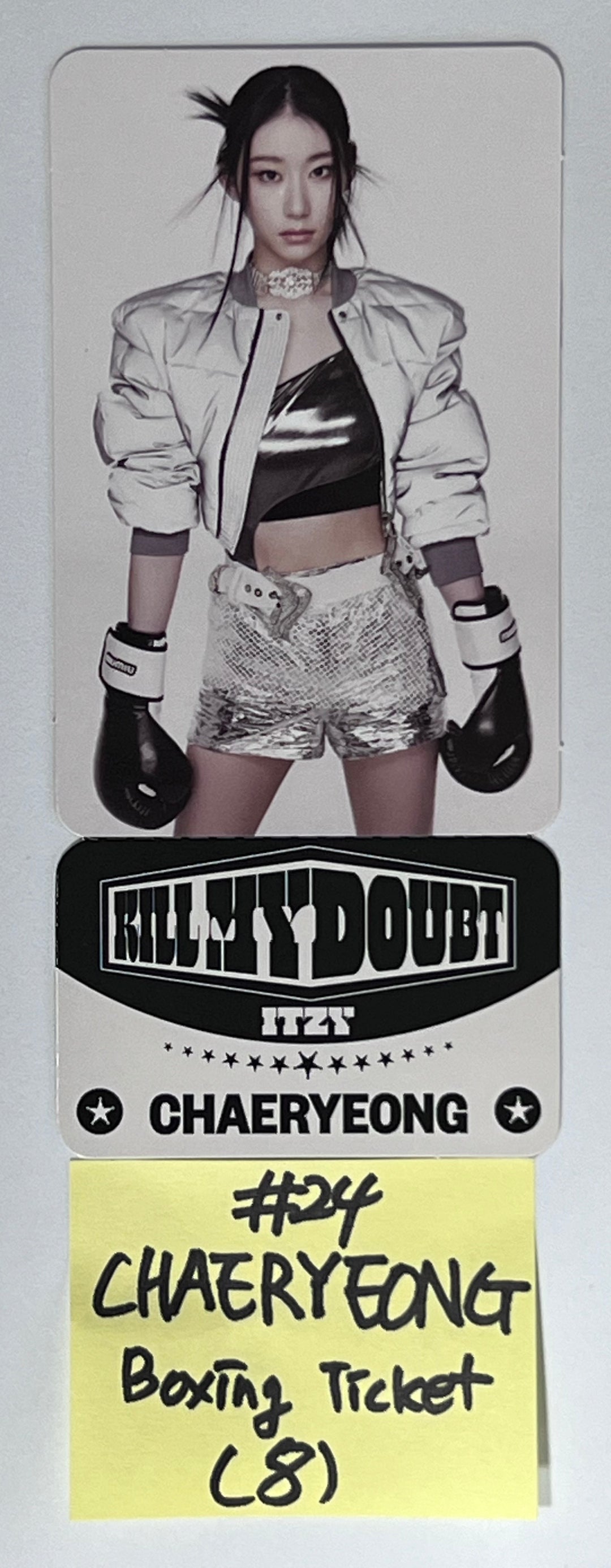 ITZY "KILL MY DOUBT" - Official Photocard &amp; Ticket [Restocked 8/4] - HALLYUSUPERSTORE
