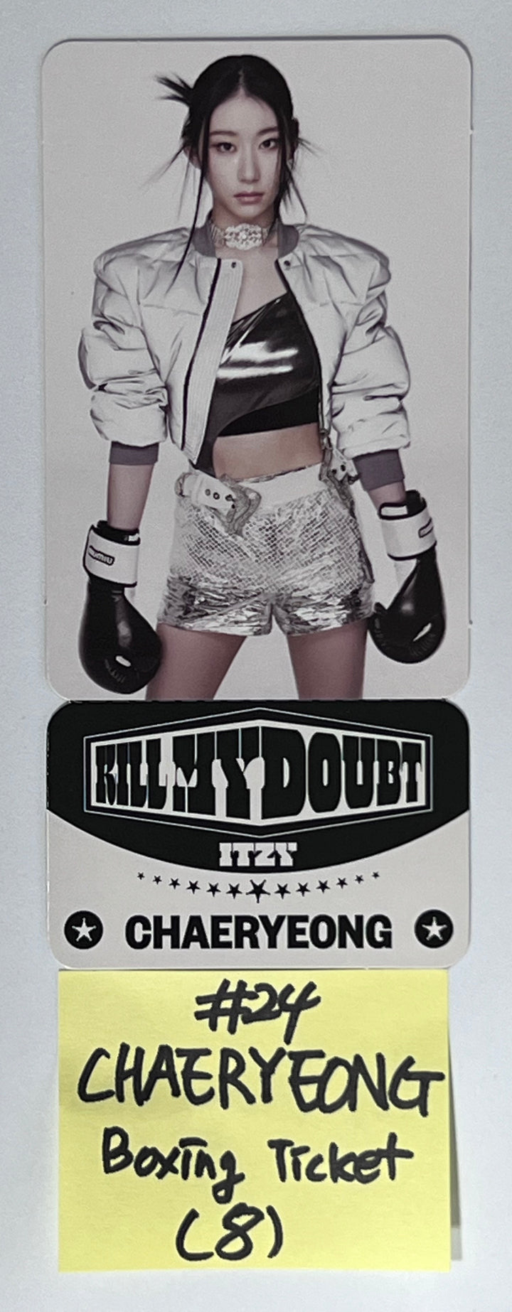 ITZY "KILL MY DOUBT" - Official Photocard &amp; Ticket [Restocked 8/4] - HALLYUSUPERSTORE