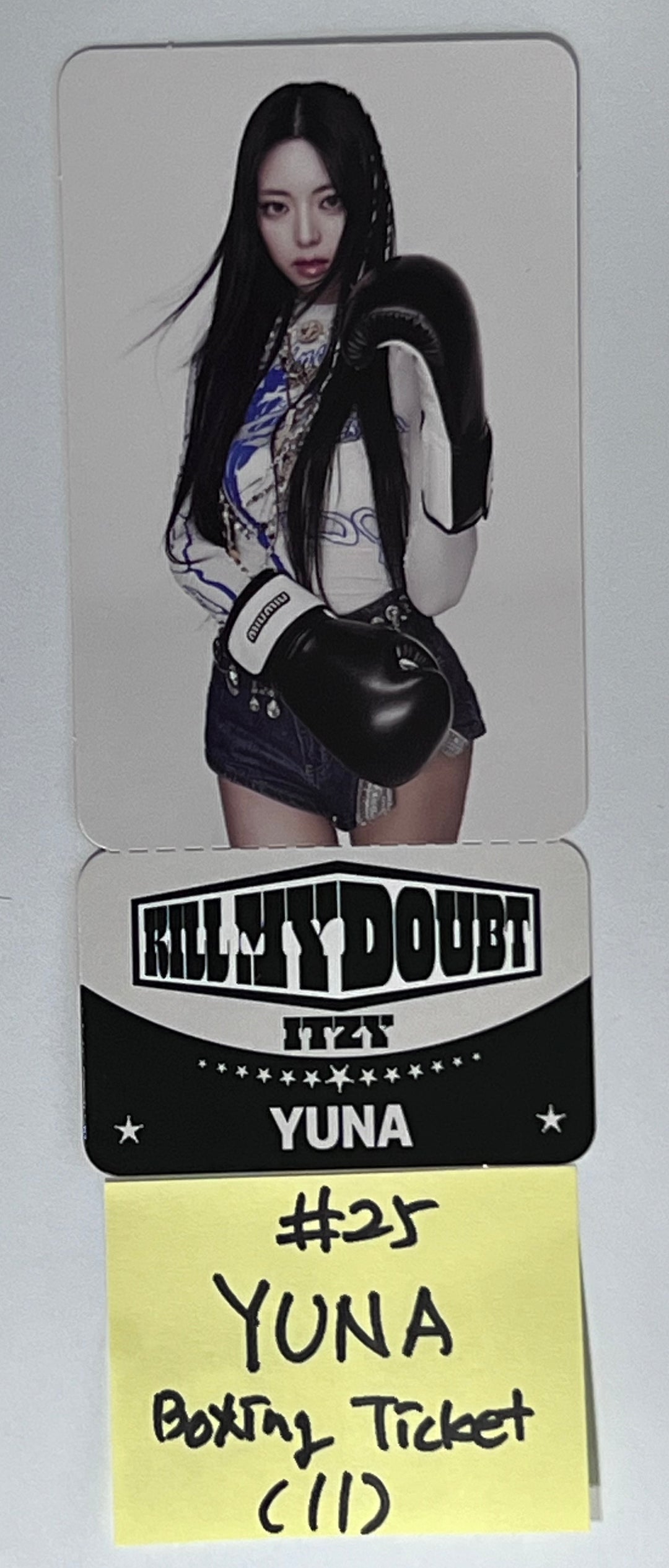 ITZY "KILL MY DOUBT" - Official Photocard &amp; Ticket [Restocked 8/4] - HALLYUSUPERSTORE