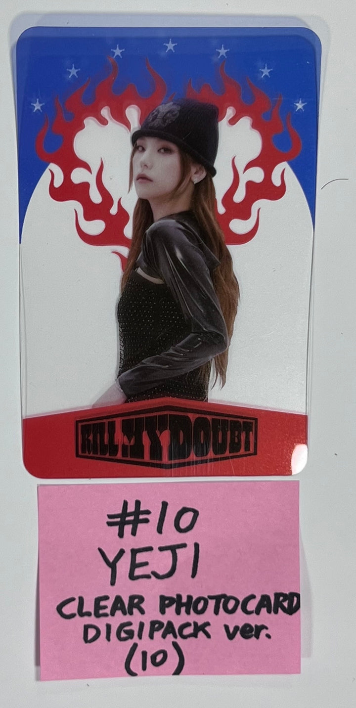 ITZY "KILL MY DOUBT" -  Official Photocard (Digipack Ver.) [Restocked 8/4] - HALLYUSUPERSTORE