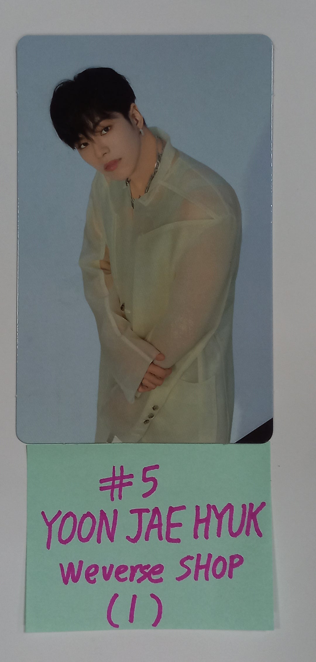 Treasure 2nd Full "REBOOT" - Weverse Pre-Order Benefit Photocard - HALLYUSUPERSTORE