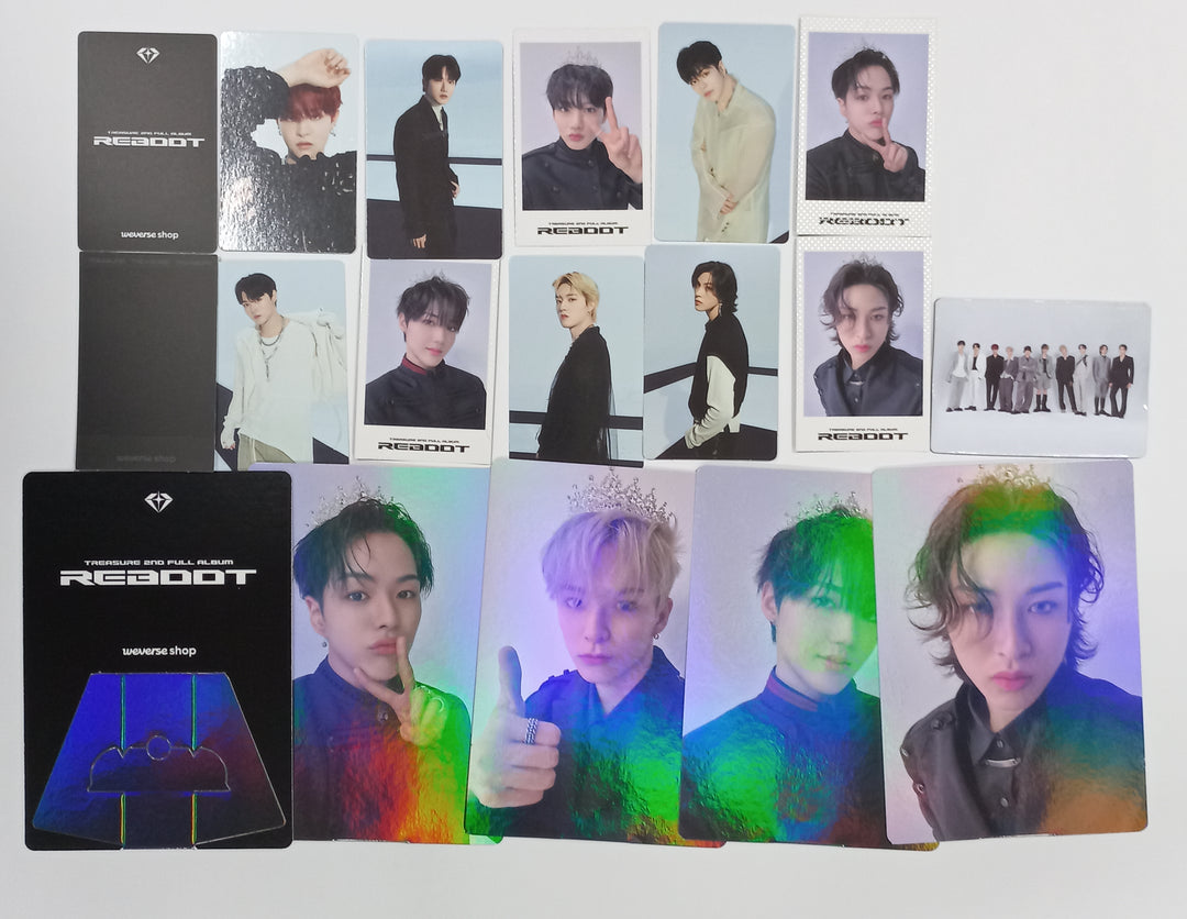 Treasure 2nd Full "REBOOT" - Weverse Pre-Order Benefit Photocard - HALLYUSUPERSTORE