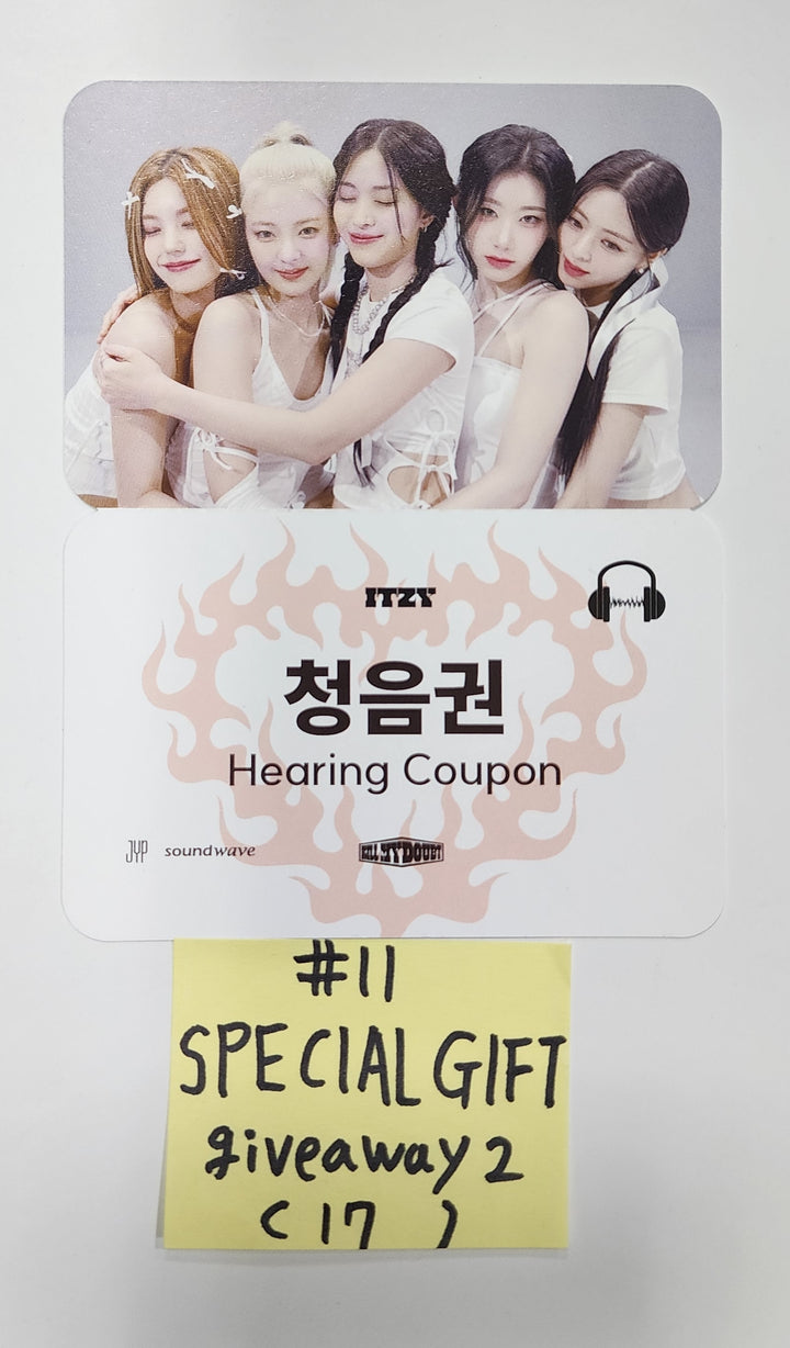 ITZY "KILL MY DOUBT" - Soundwave Giveaway Event Photocard Round 2 - HALLYUSUPERSTORE