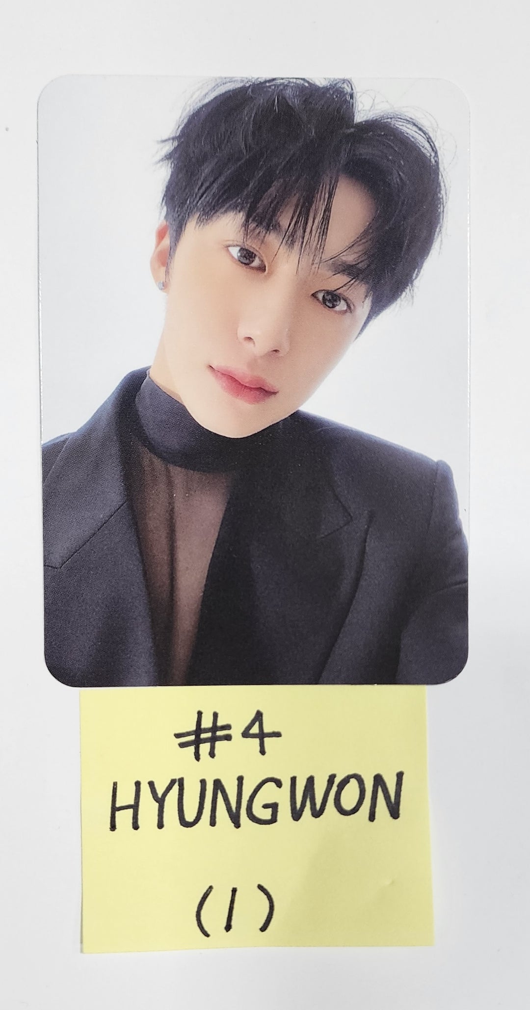 Shownu X Hyungwon "The Unseen" - Official Photocard &amp; Paper Tag - HALLYUSUPERSTORE