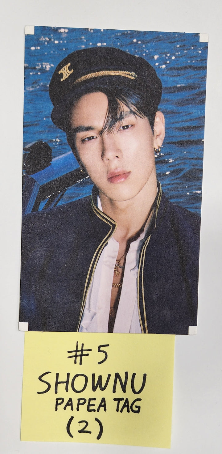Shownu X Hyungwon "The Unseen" - Official Photocard &amp; Paper Tag - HALLYUSUPERSTORE