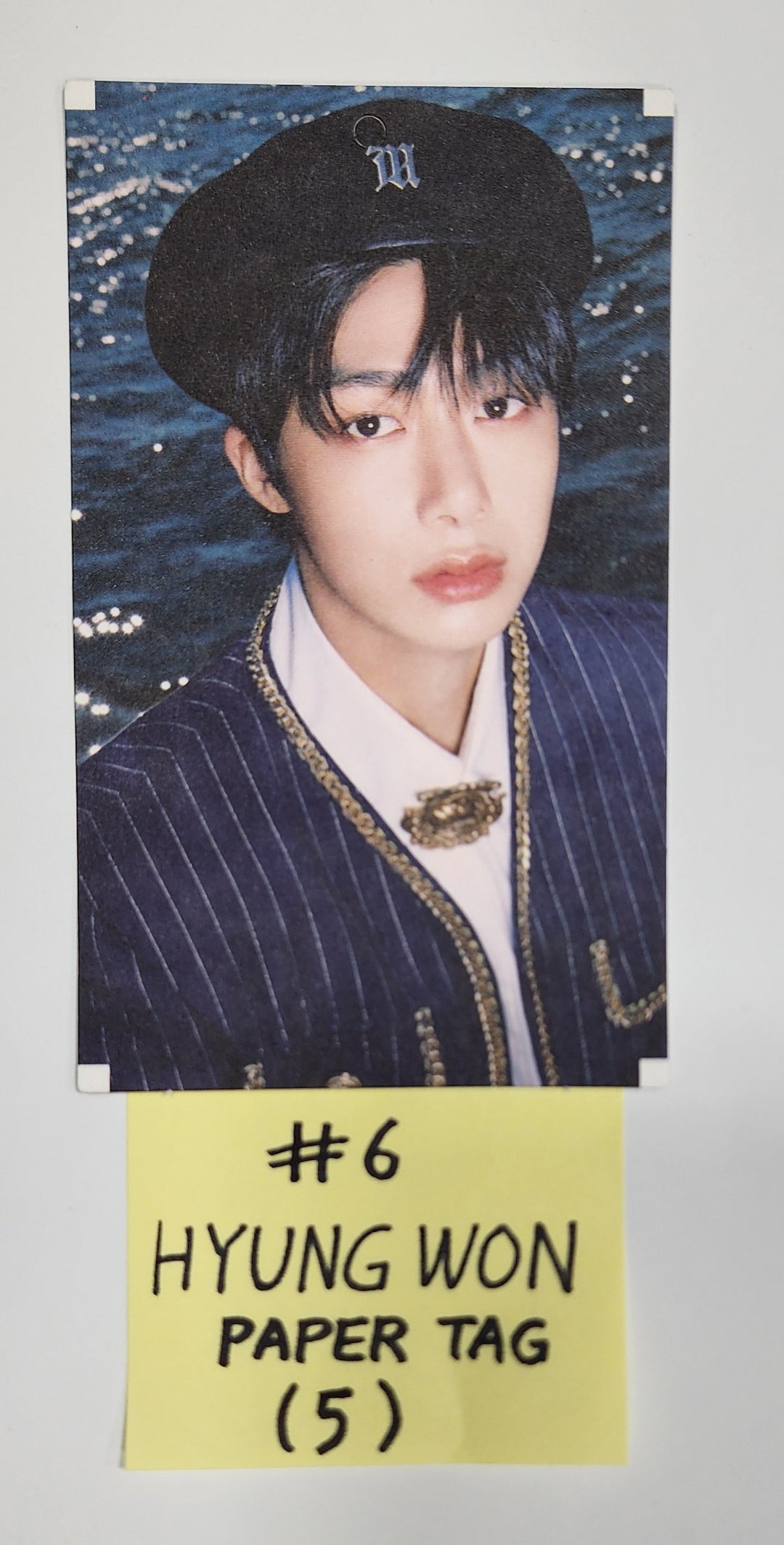 Shownu X Hyungwon "The Unseen" - Official Photocard &amp; Paper Tag - HALLYUSUPERSTORE