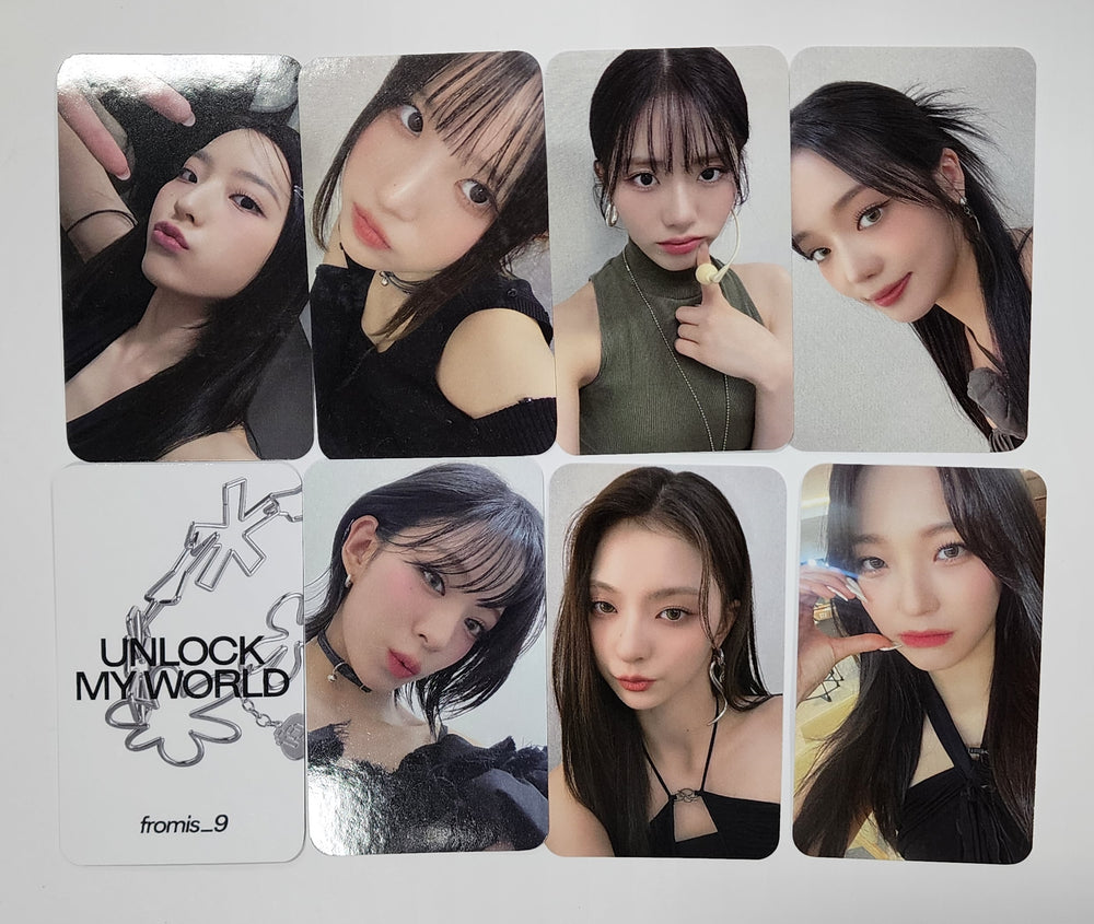 Fromis_9 "Unlock My World" - Powerstation Fansign Event Photocard - HALLYUSUPERSTORE