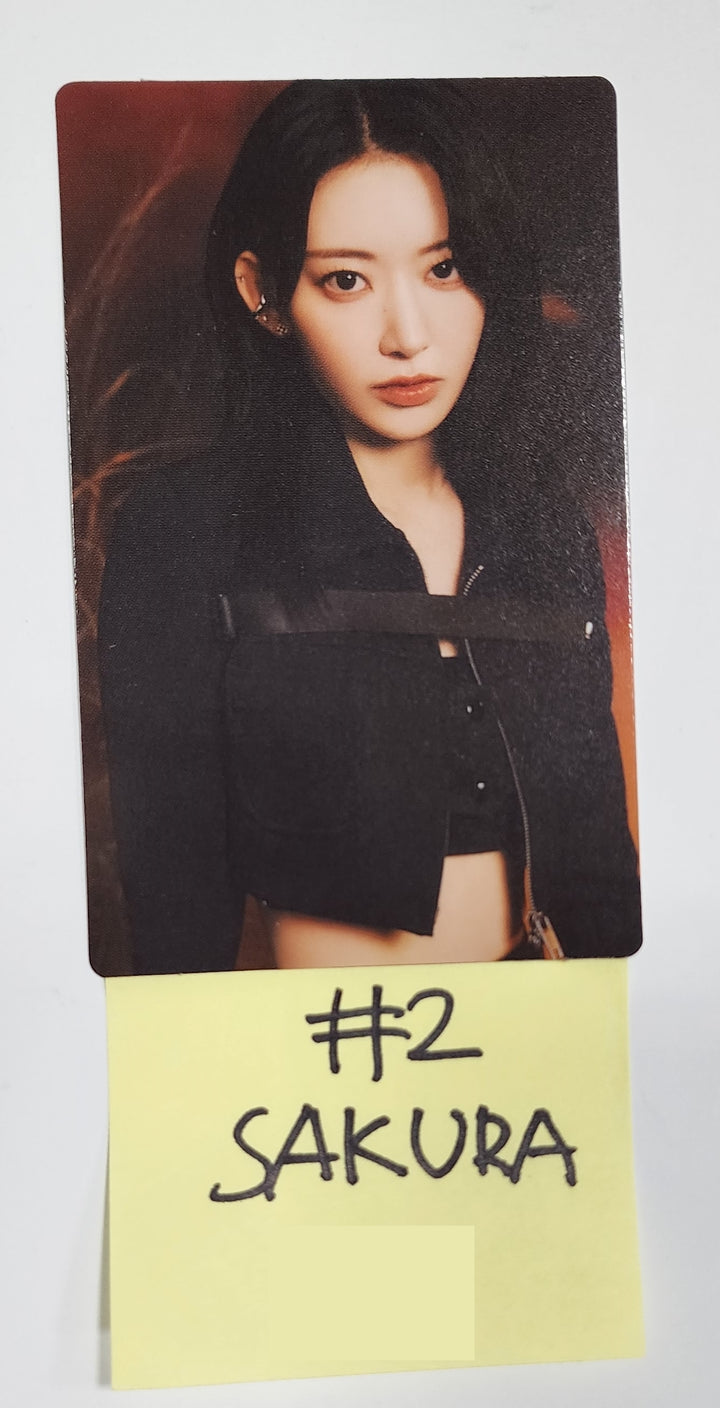 LE SSERAFIM "FLAME RISES" - Mini Photocard (1) [Restocked 8/4] - HALLYUSUPERSTORE