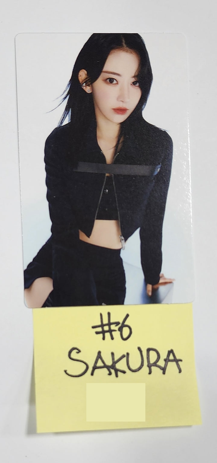 LE SSERAFIM "FLAME RISES" - Mini Photocard (1) [Restocked 8/4] - HALLYUSUPERSTORE