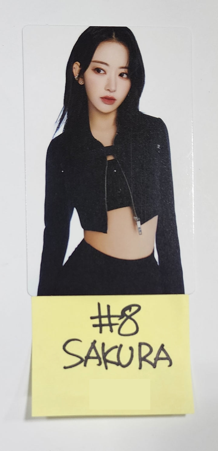 LE SSERAFIM "FLAME RISES" - Mini Photocard (1) [Restocked 8/4] - HALLYUSUPERSTORE