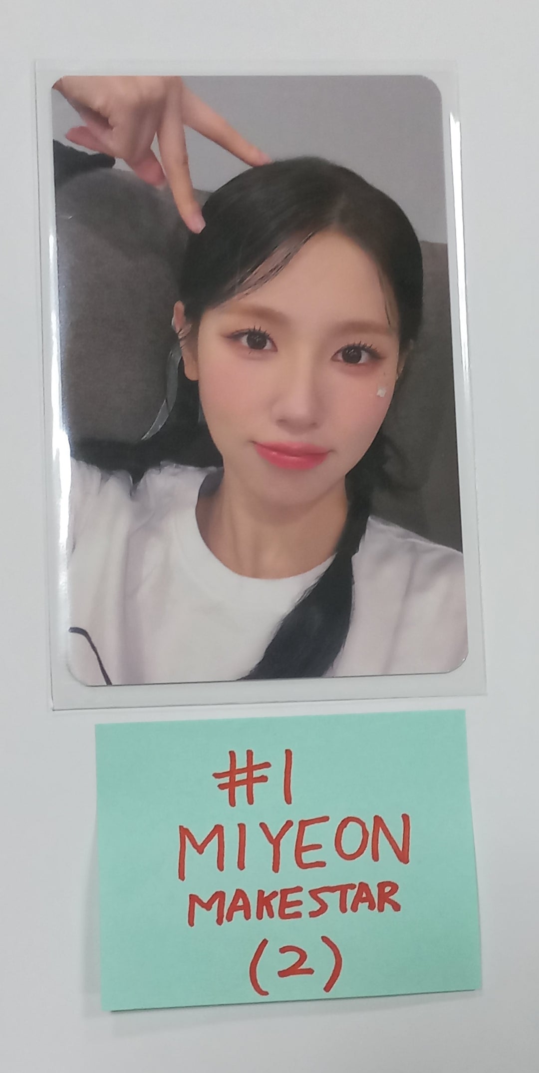 (g) I-DLE "I Feel" - Makestar Fansign Event Photocard Round 4 [POCAALBUM VER.] - HALLYUSUPERSTORE