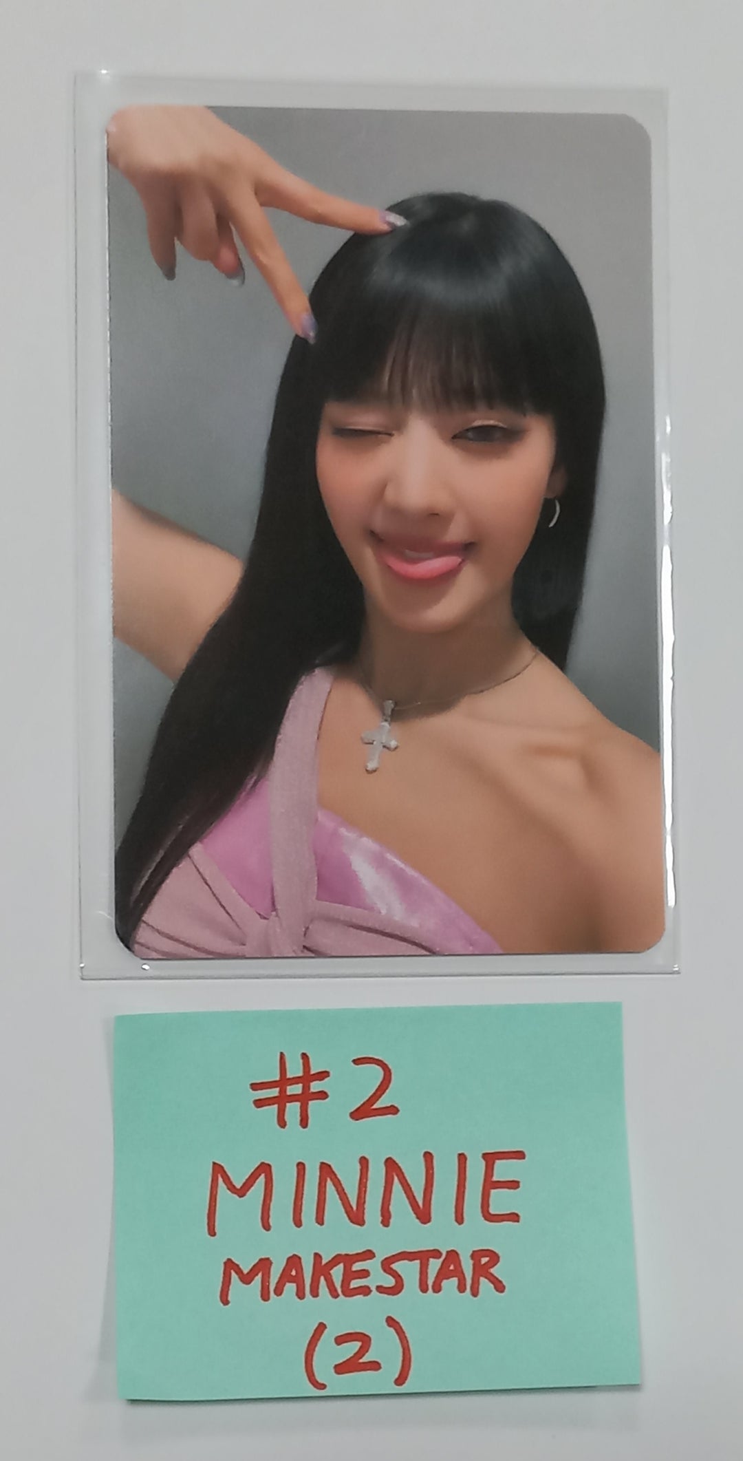 (g) I-DLE "I Feel" - Makestar Fansign Event Photocard Round 4 [POCAALBUM VER.] - HALLYUSUPERSTORE
