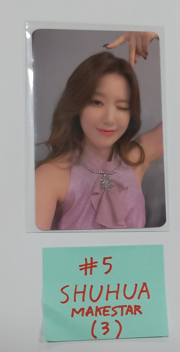 (g) I-DLE "I Feel" - Makestar Fansign Event Photocard Round 4 [POCAALBUM VER.] - HALLYUSUPERSTORE