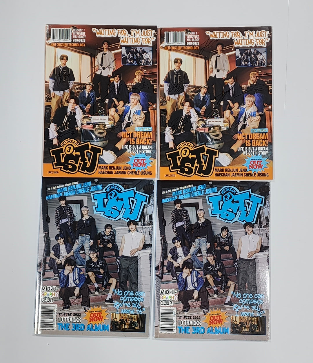 NCT Dream "ISTJ" - Hand Autographed(Signed) Promo Album - HALLYUSUPERSTORE