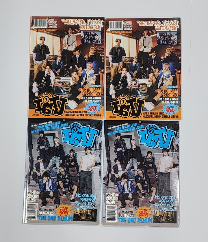 NCT Dream "ISTJ" - Hand Autographed(Signed) Promo Album - HALLYUSUPERSTORE